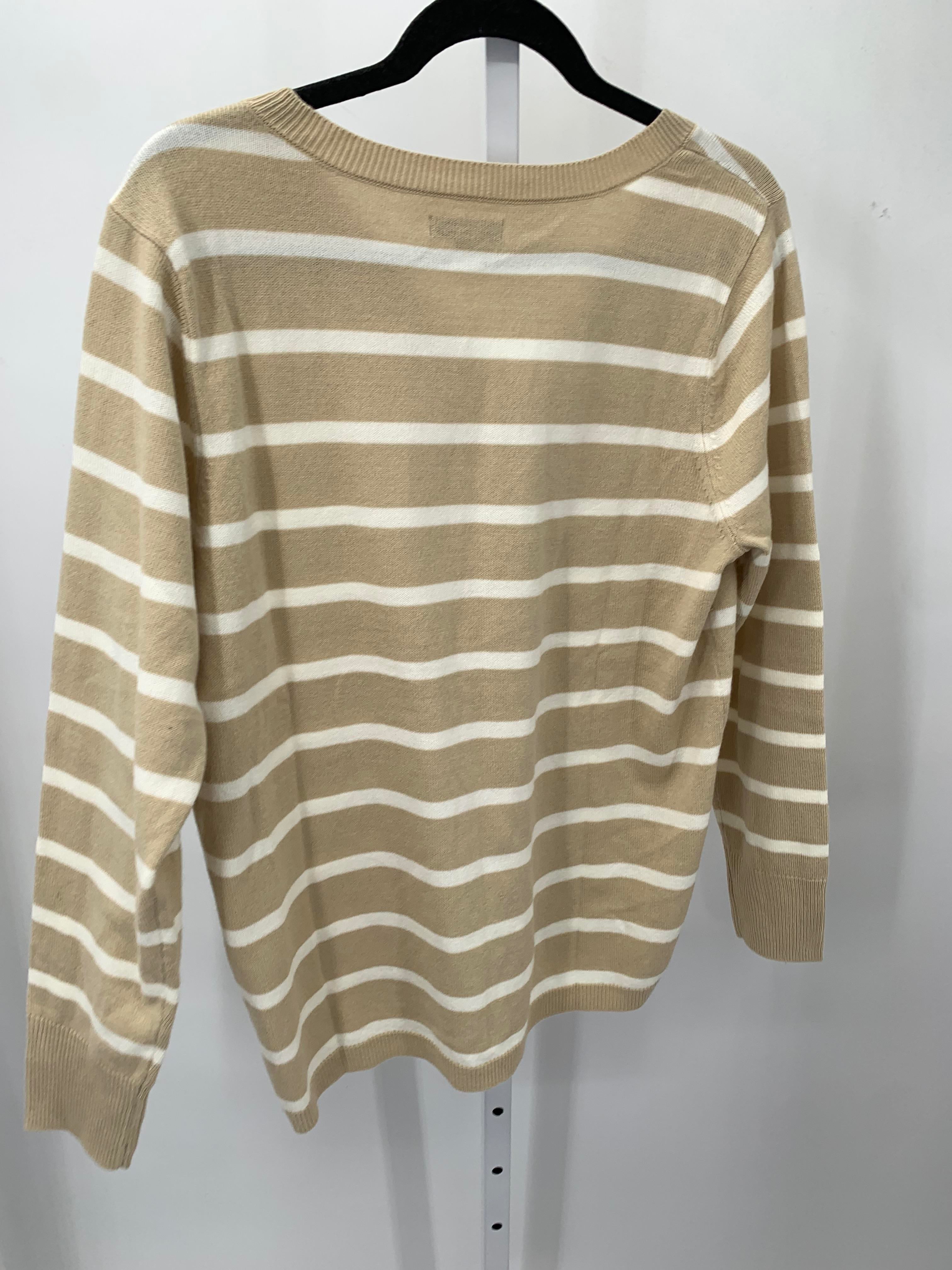 Croft & Barrow Size Large Misses Long Slv Sweater