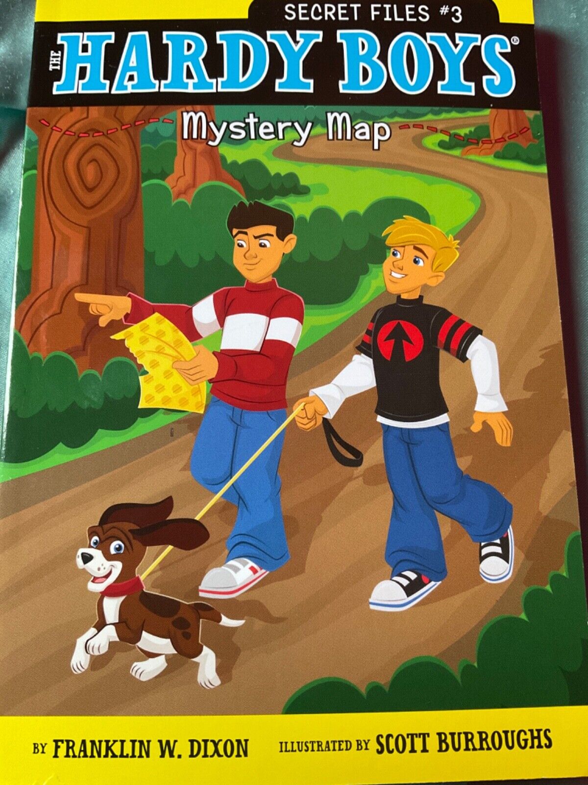Secret Files #3 Hardy Boys Mystery Map by Franklin W Dixon -