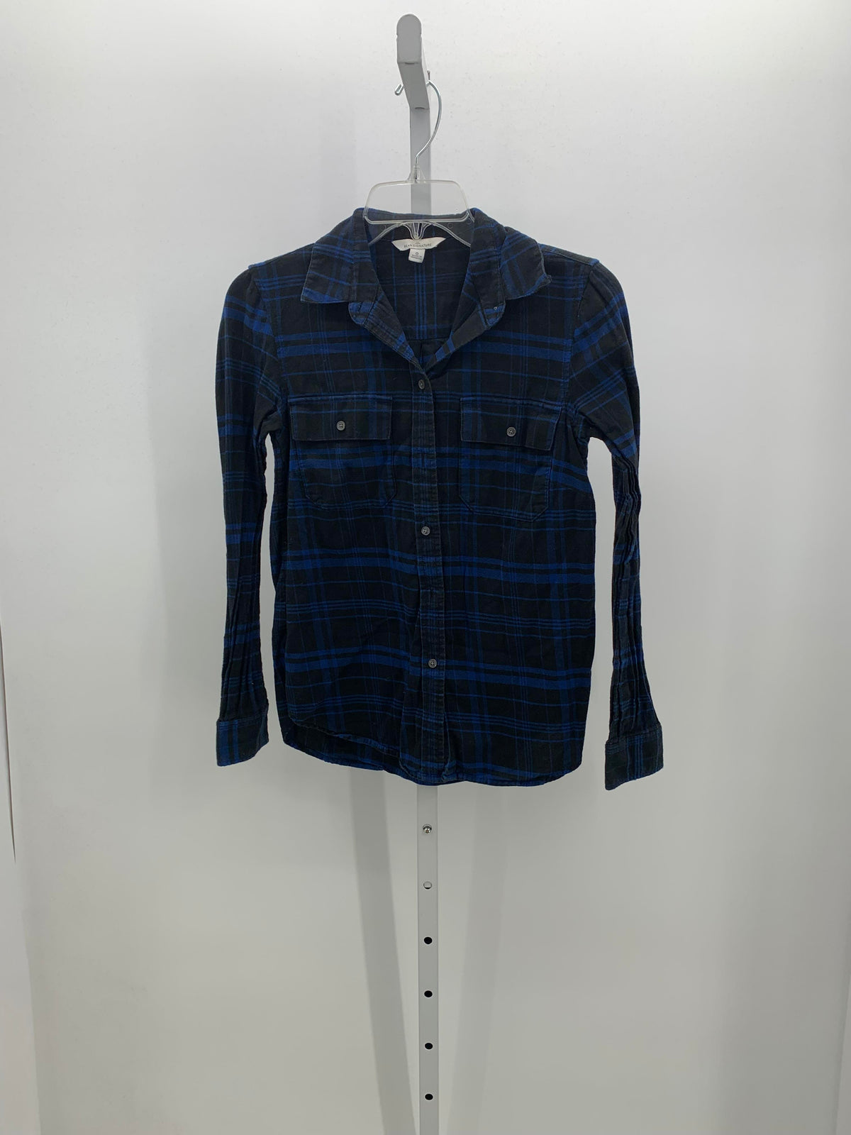 LL Bean Size 0 Misses Long Sleeve Shirt