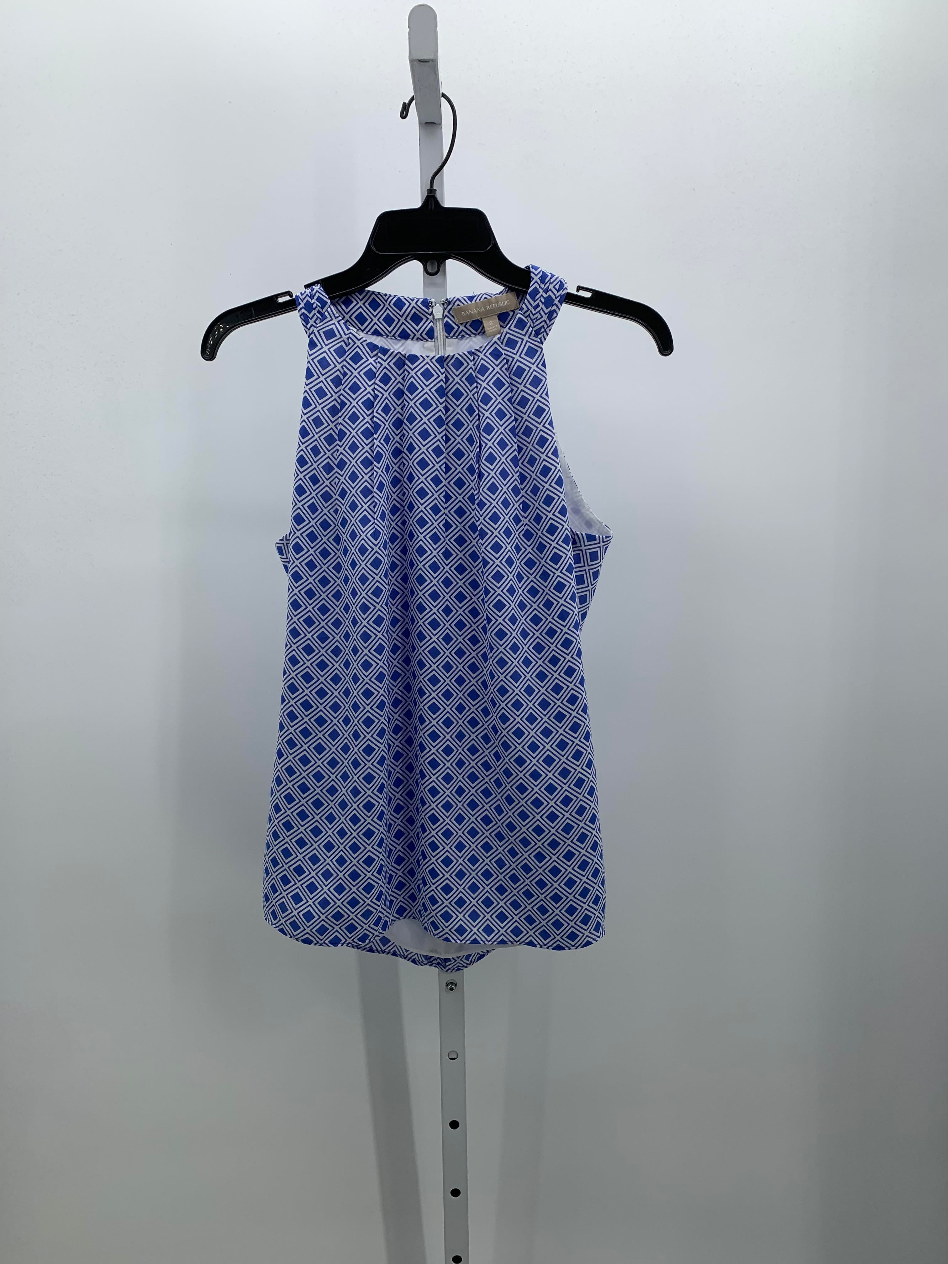 Banana Republic Size 2 Misses Sleeveless Shirt