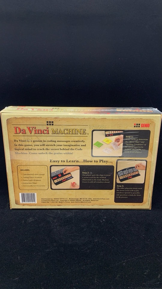 NIP DA VINCI MACHINE GAME.