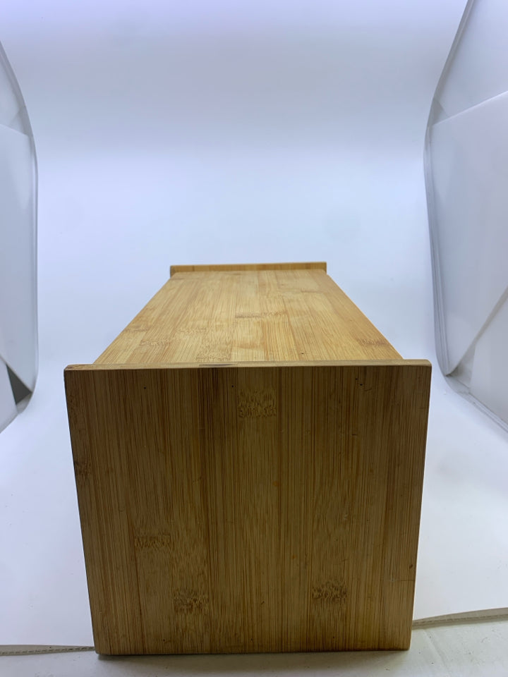 BAMBOO BREAD BOX.