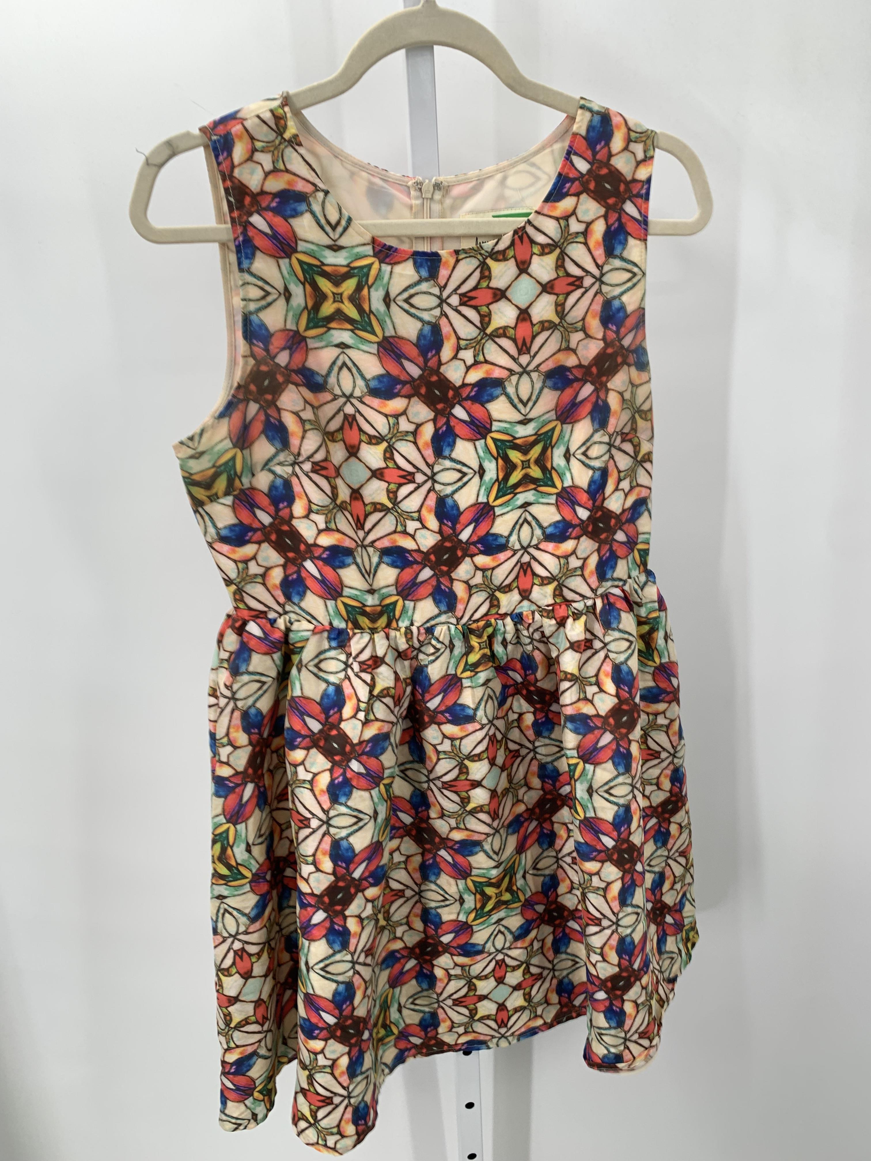 Size Large Misses Sleeveless Dress