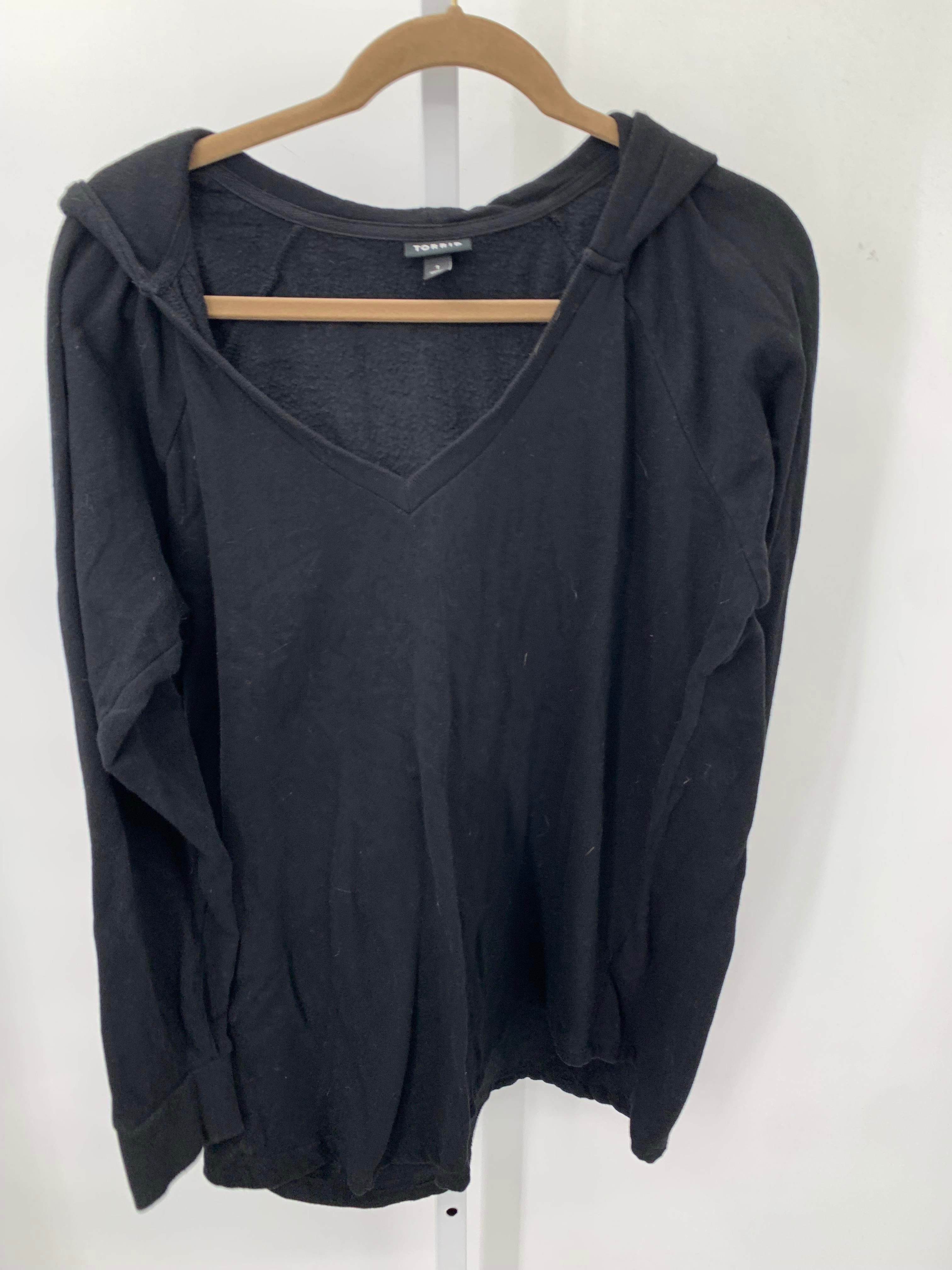 Torrid Size 1X Womens Long Sleeve Shirt