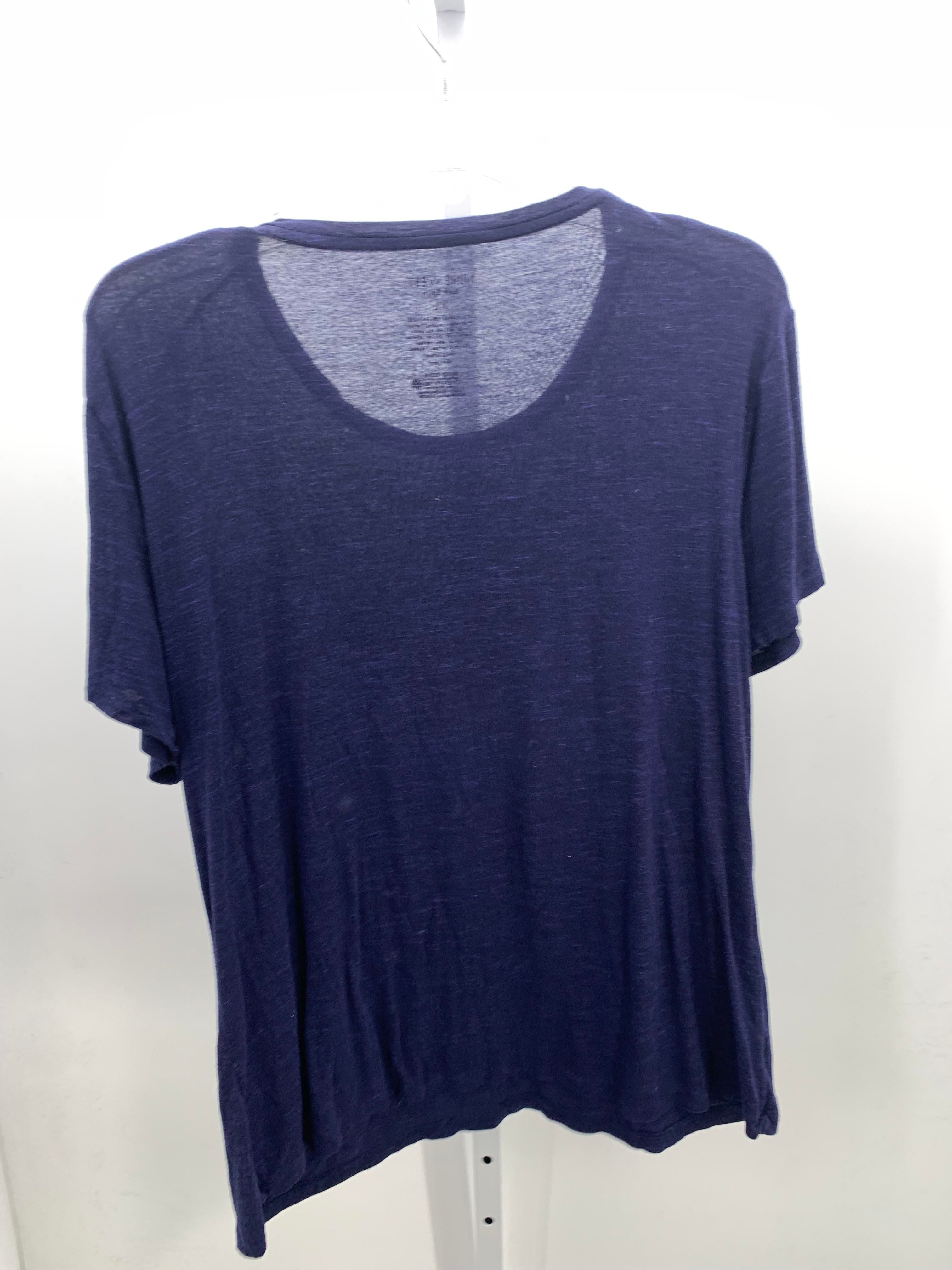 Nine West Size Extra Large Misses Short Sleeve Shirt