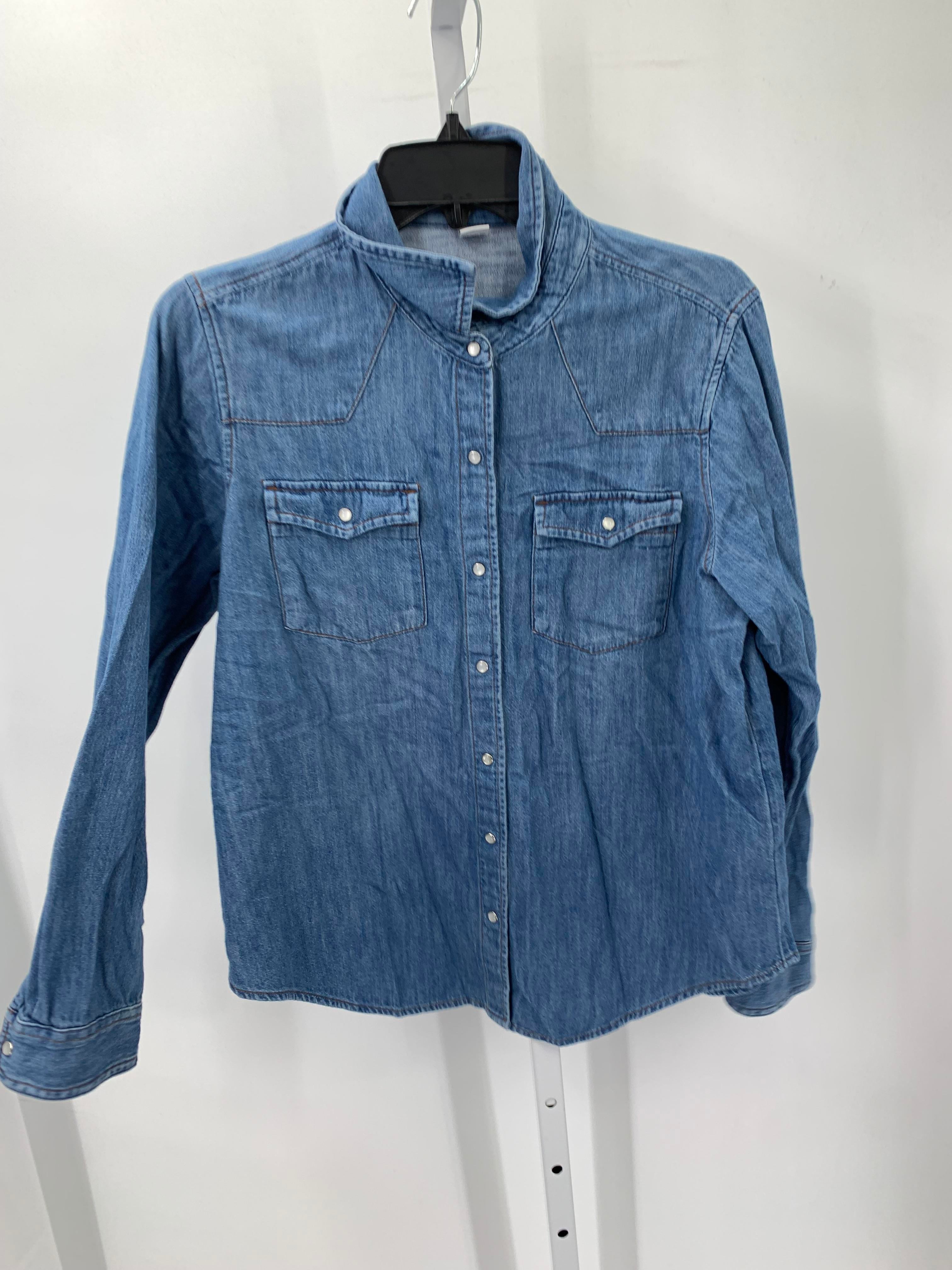 Old Navy Size Large Misses Long Sleeve Shirt