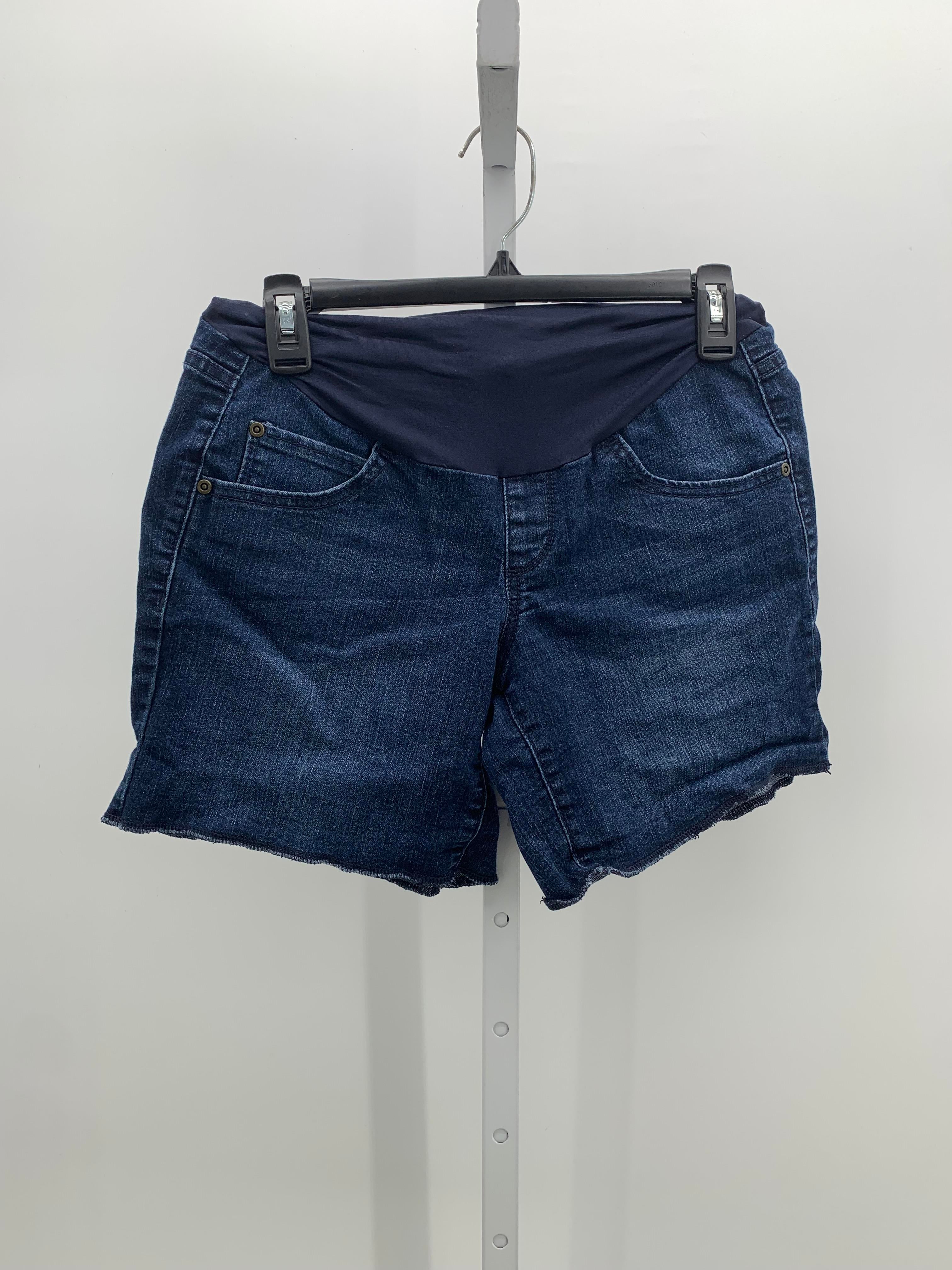 a:glow Denim Size 8 Maternity Shorts