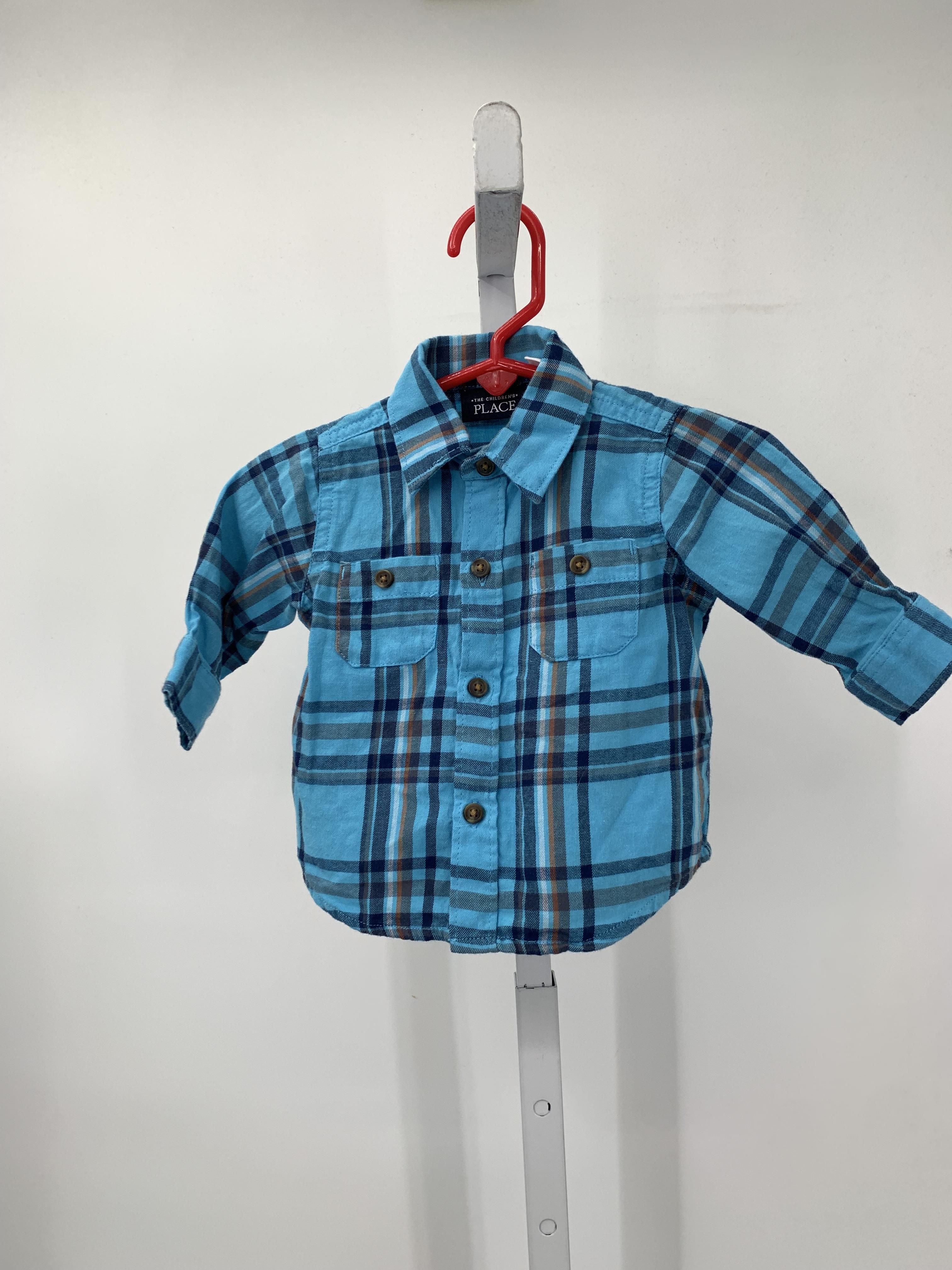 PLAID BTN DOWN
