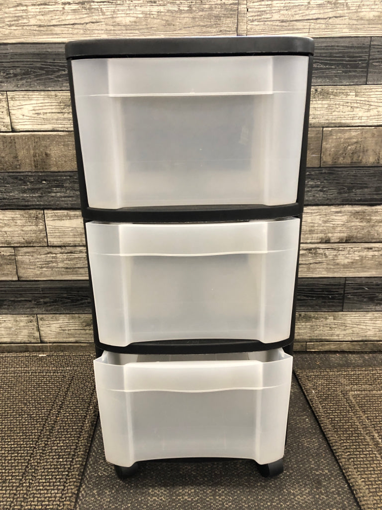 3-DRAWER STERI-LIGHT ORGANIZER.