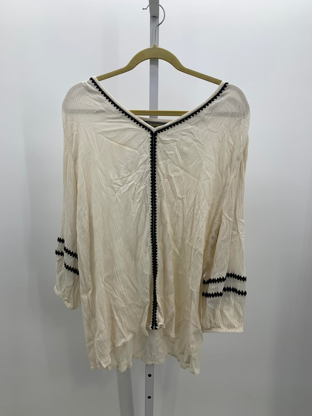 Style & Co. Size XXL Misses 3/4 Sleeve Shirt