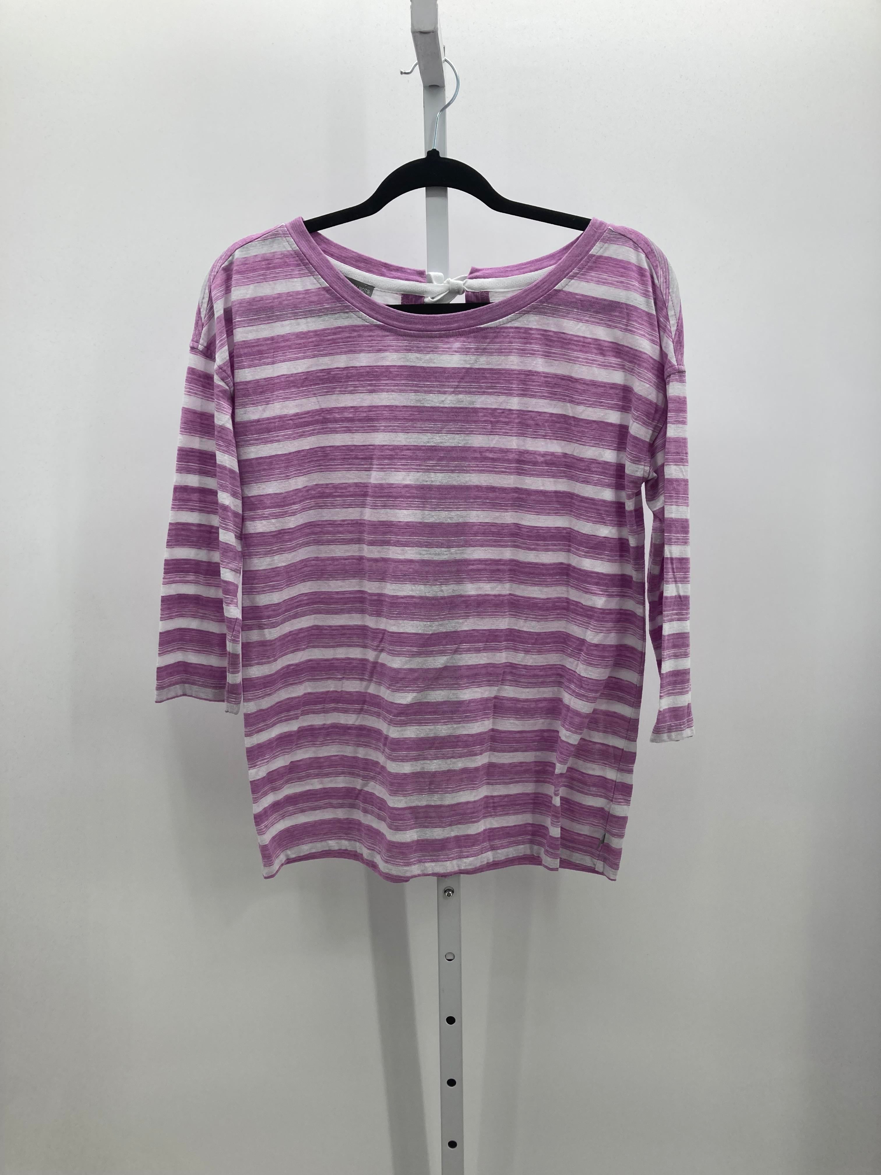 Talbots Size Medium Misses 3/4 Sleeve Shirt