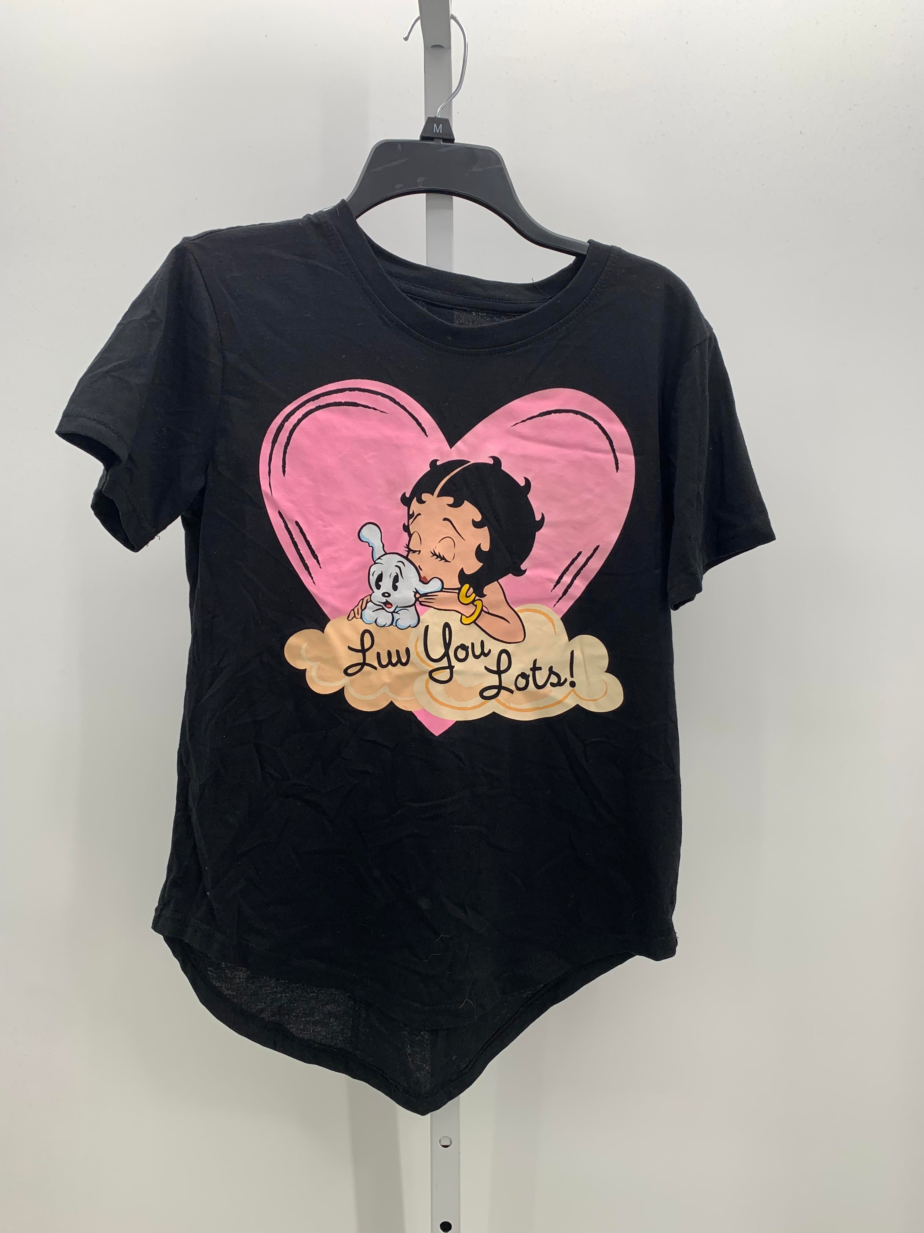 Size Medium Juniors Short Sleeve Shirt