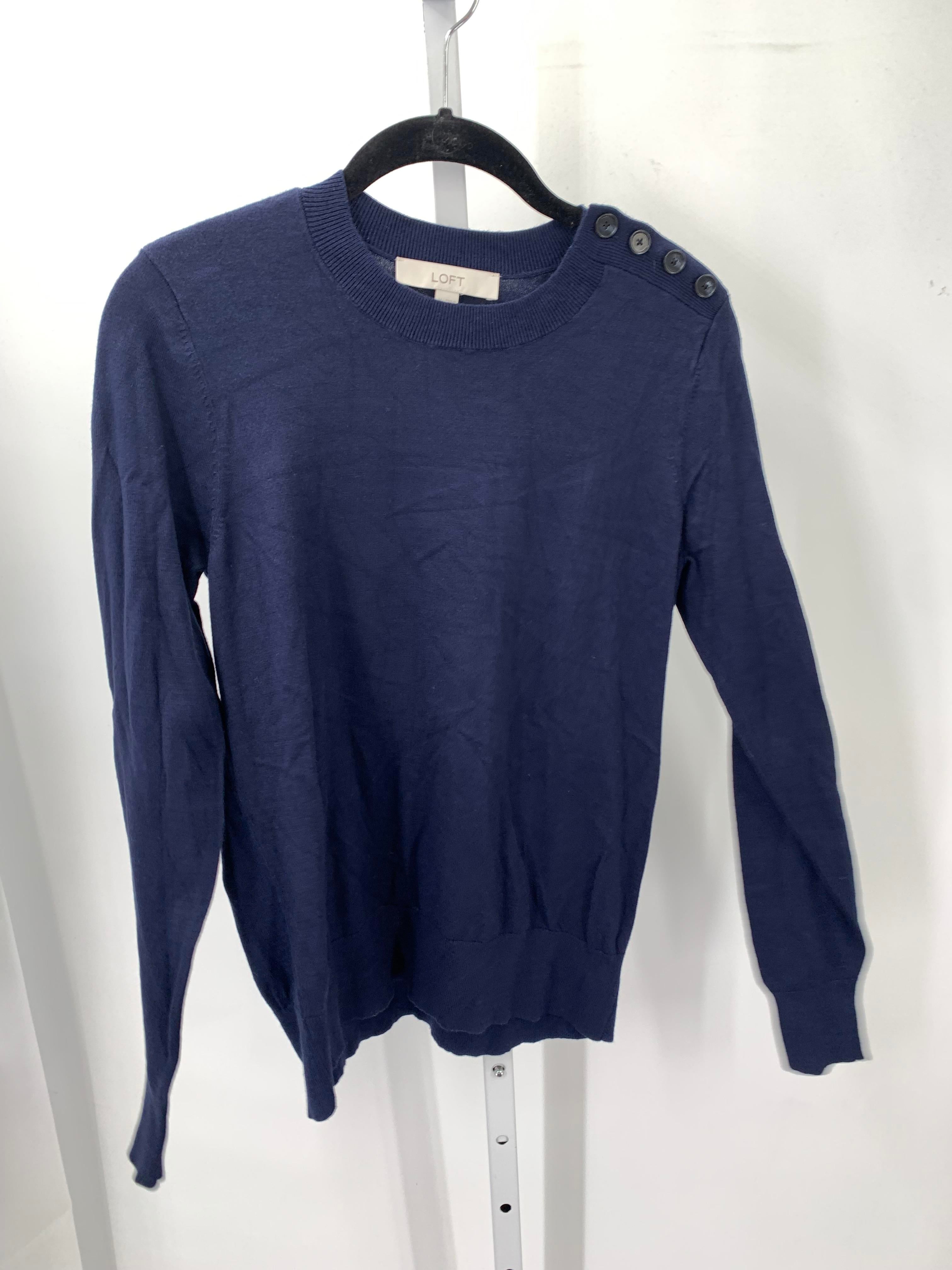Loft Size Medium Misses Long Slv Sweater