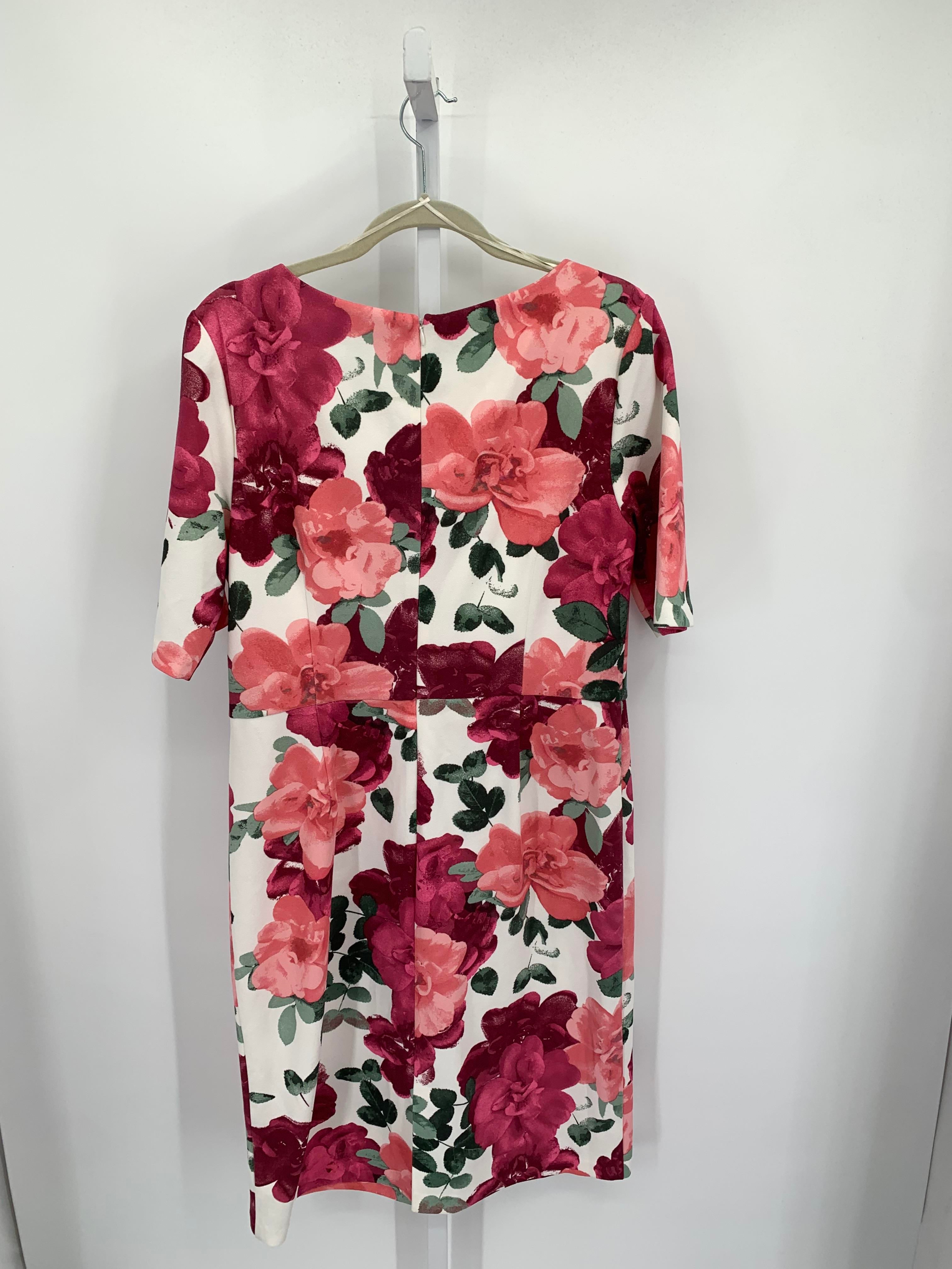 Liz Claiborne Size 14 Misses Short Sleeve Dress