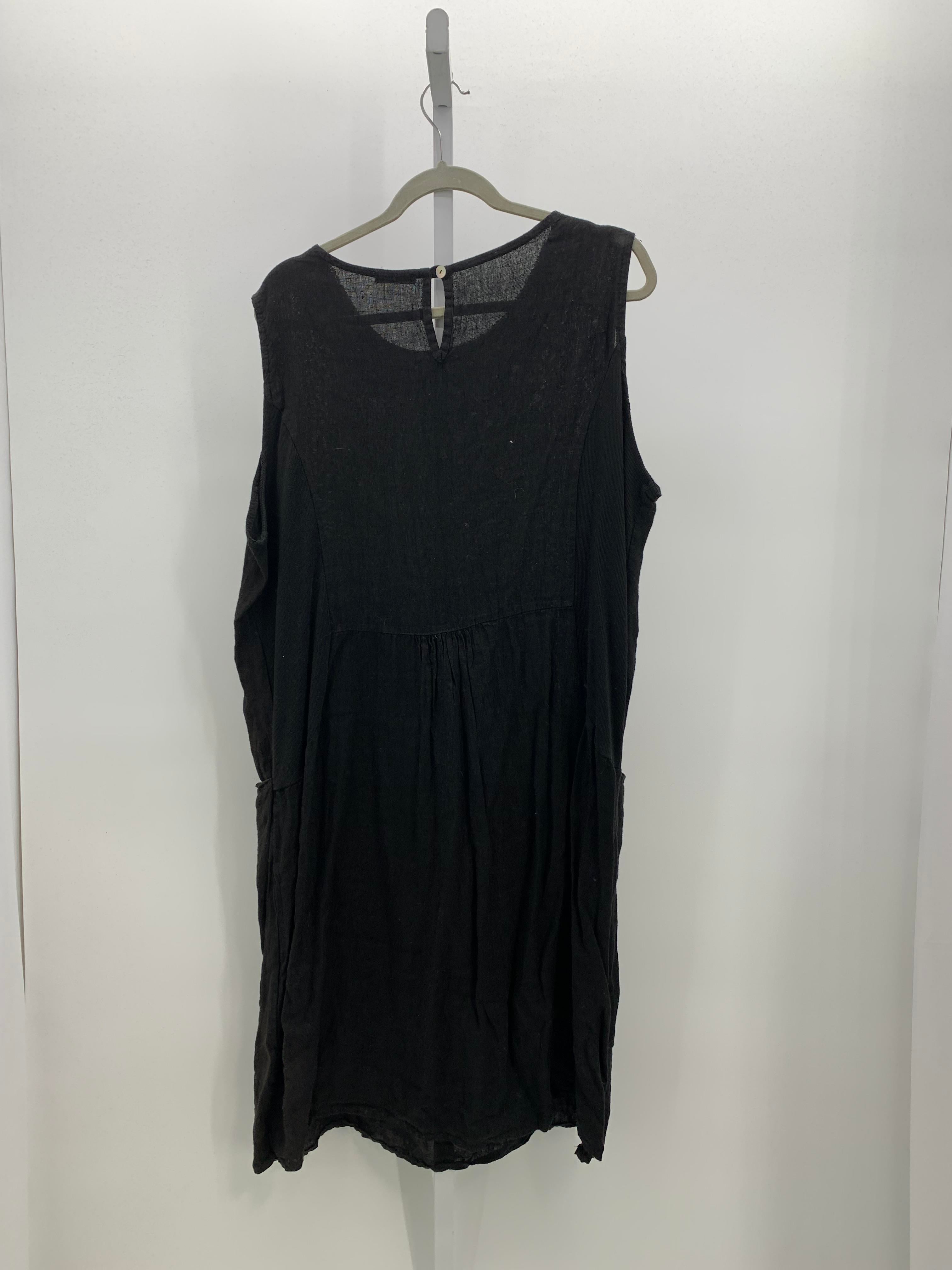 Size 2X Womens Sleeveless Dress