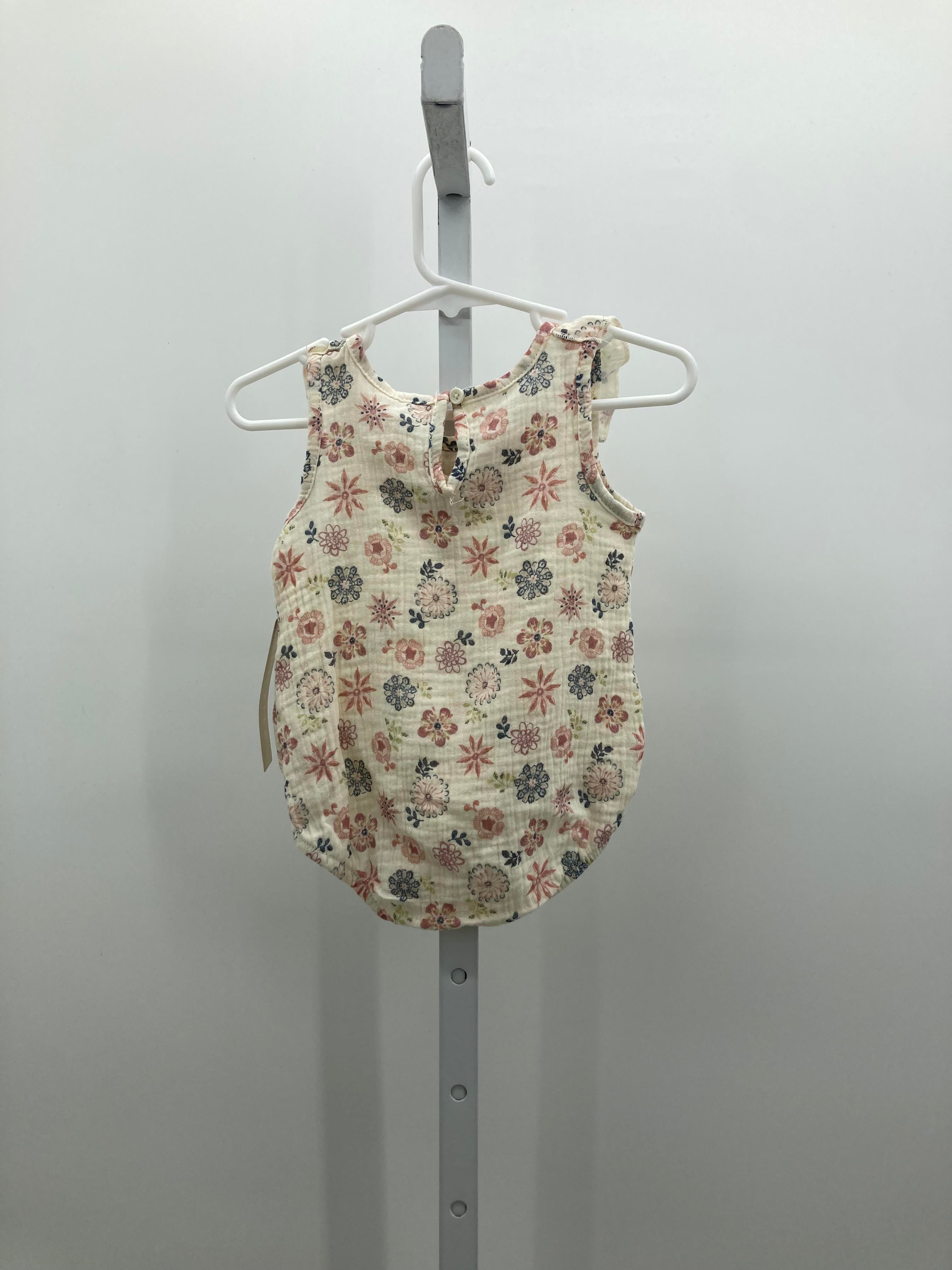 Chick Pea Size 6-9 mon Girls Sleeveless Romper