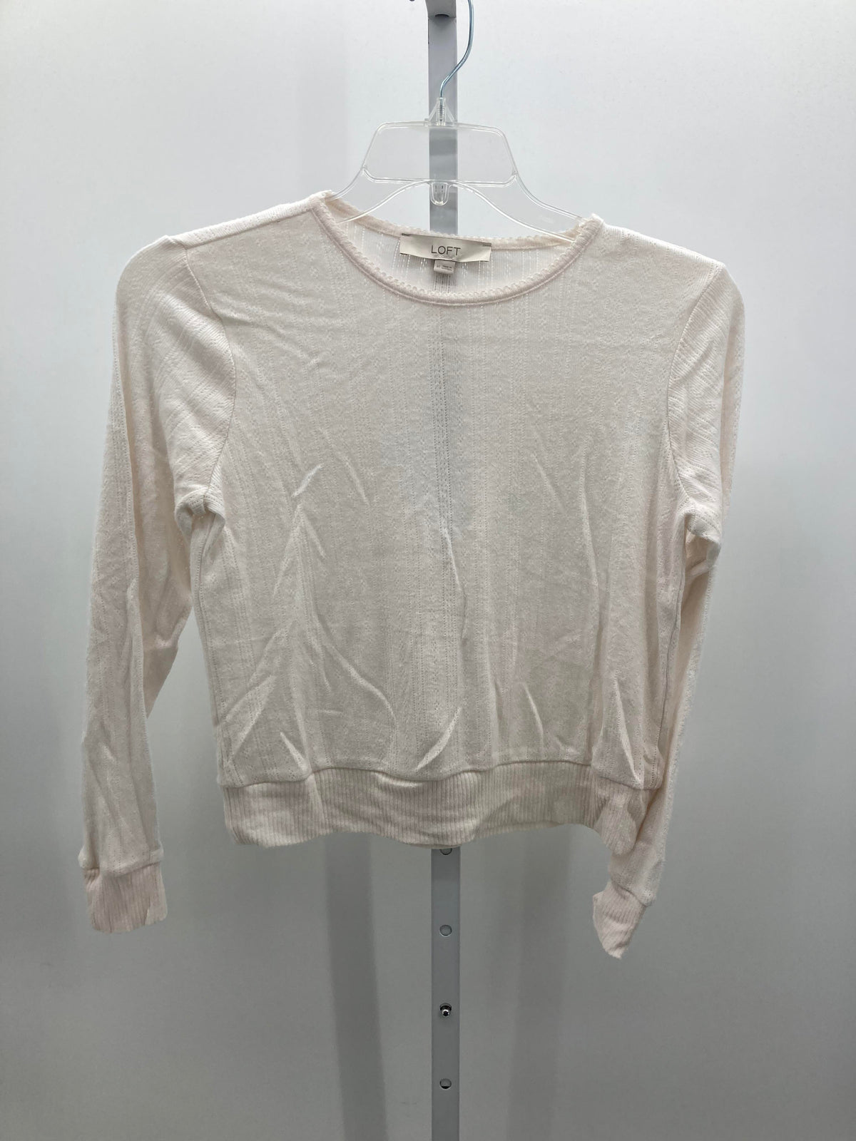 Loft Size Medium Misses Long Slv Sweater
