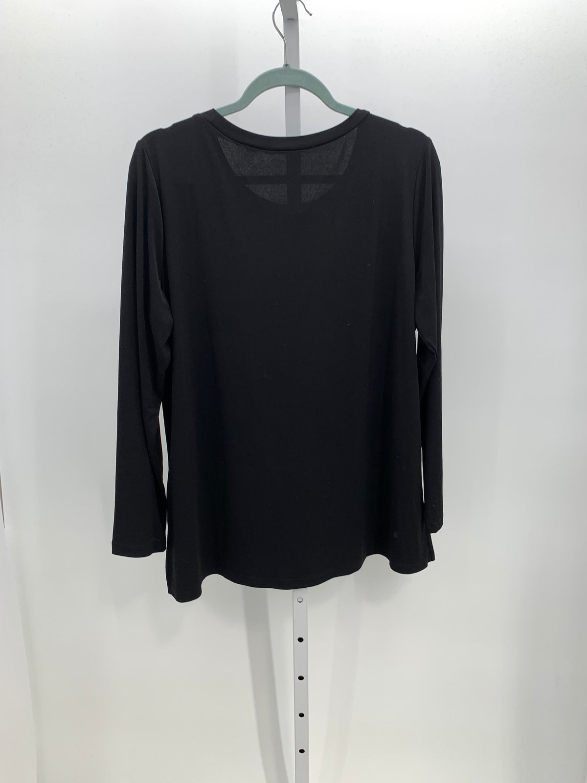 Susan Graver Size Large Misses Long Sleeve Shirt