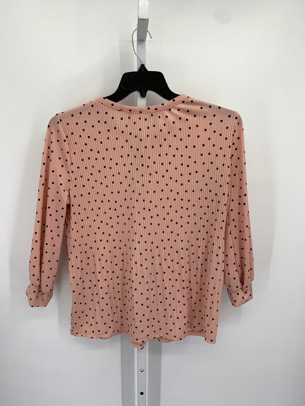 Adrianna Papell Size Small Misses 3/4 Sleeve Shirt