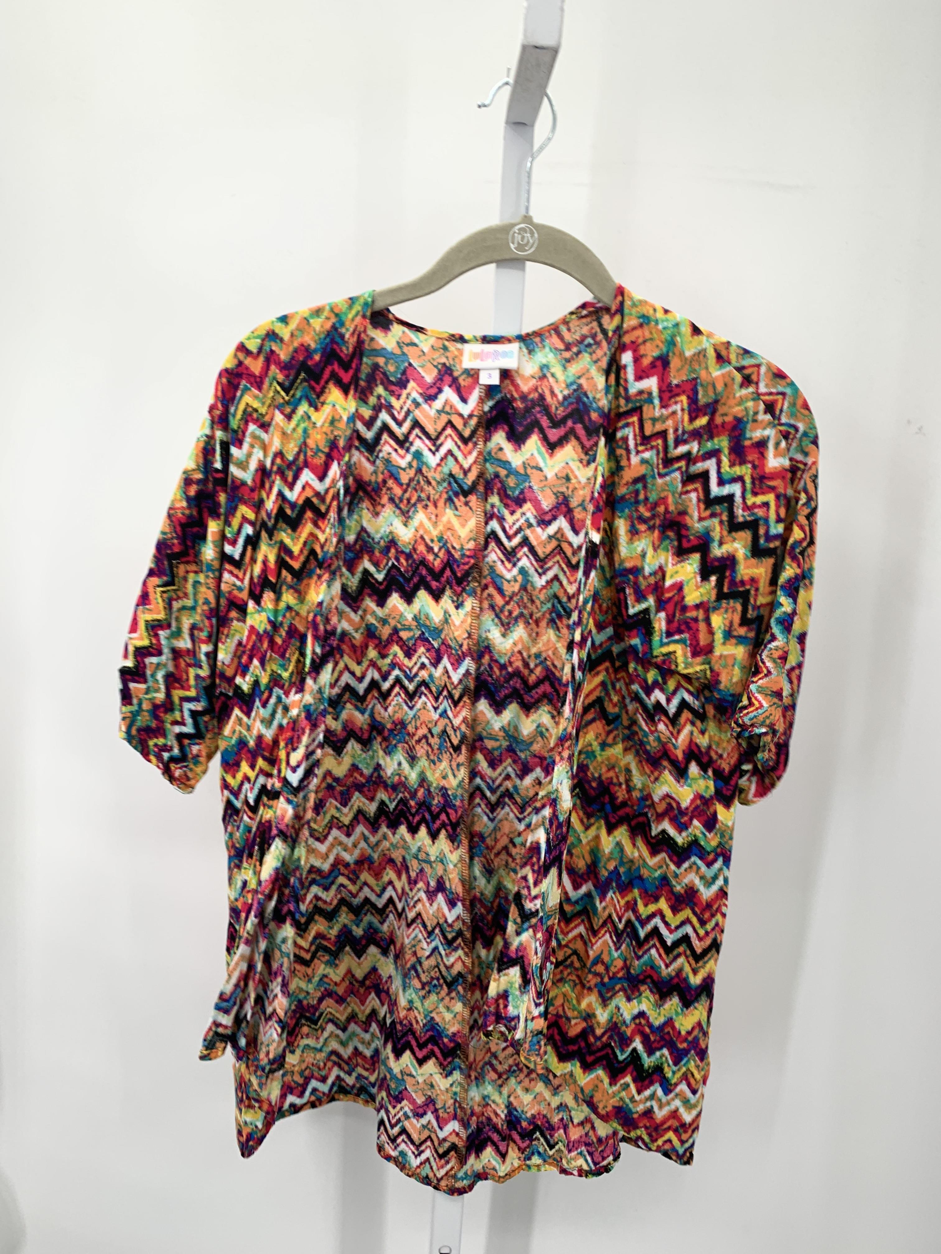 PATTERN OPEN FRONT KIMONO