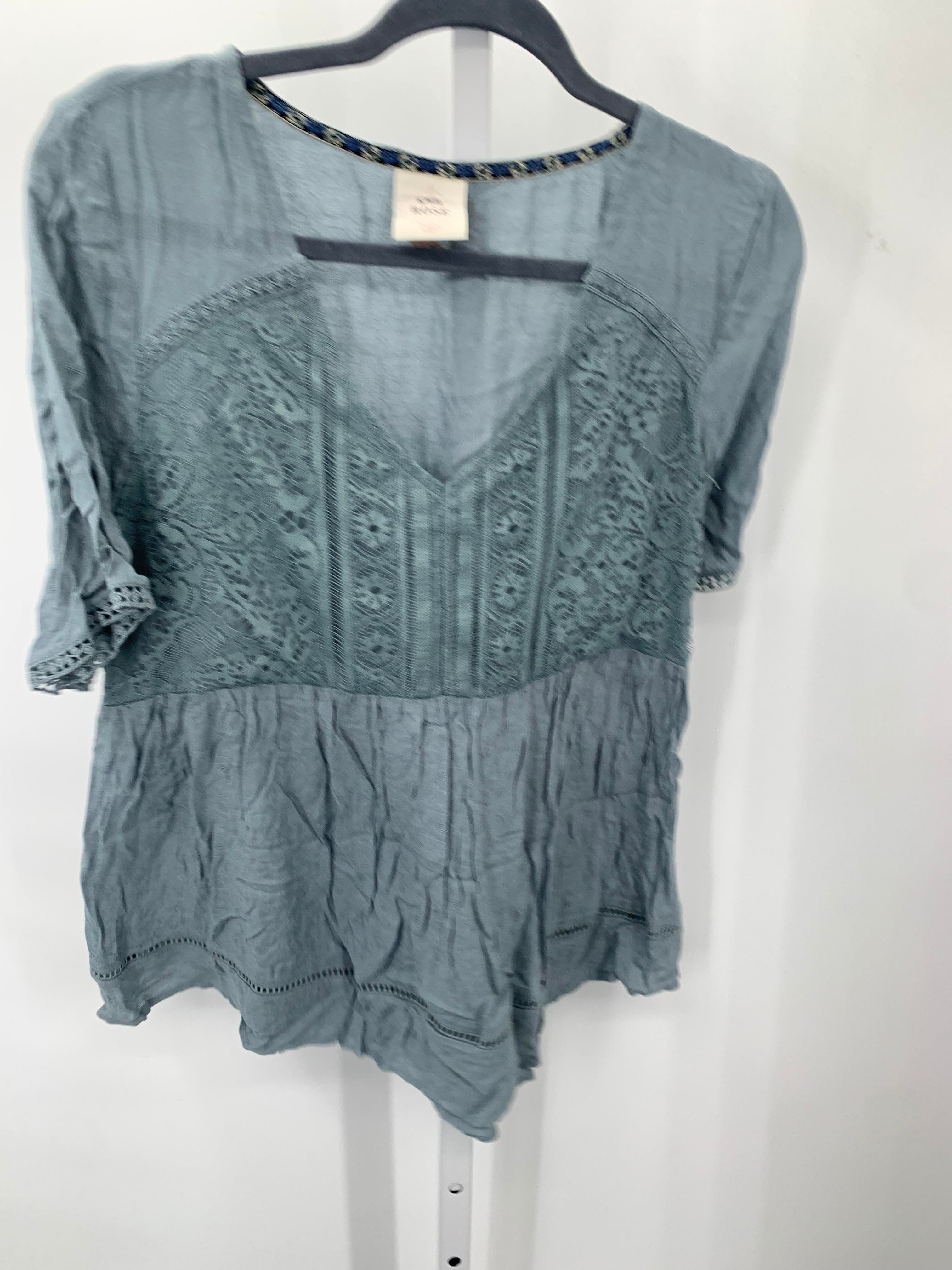 Knox Rose Size Medium Misses Short Sleeve Shirt