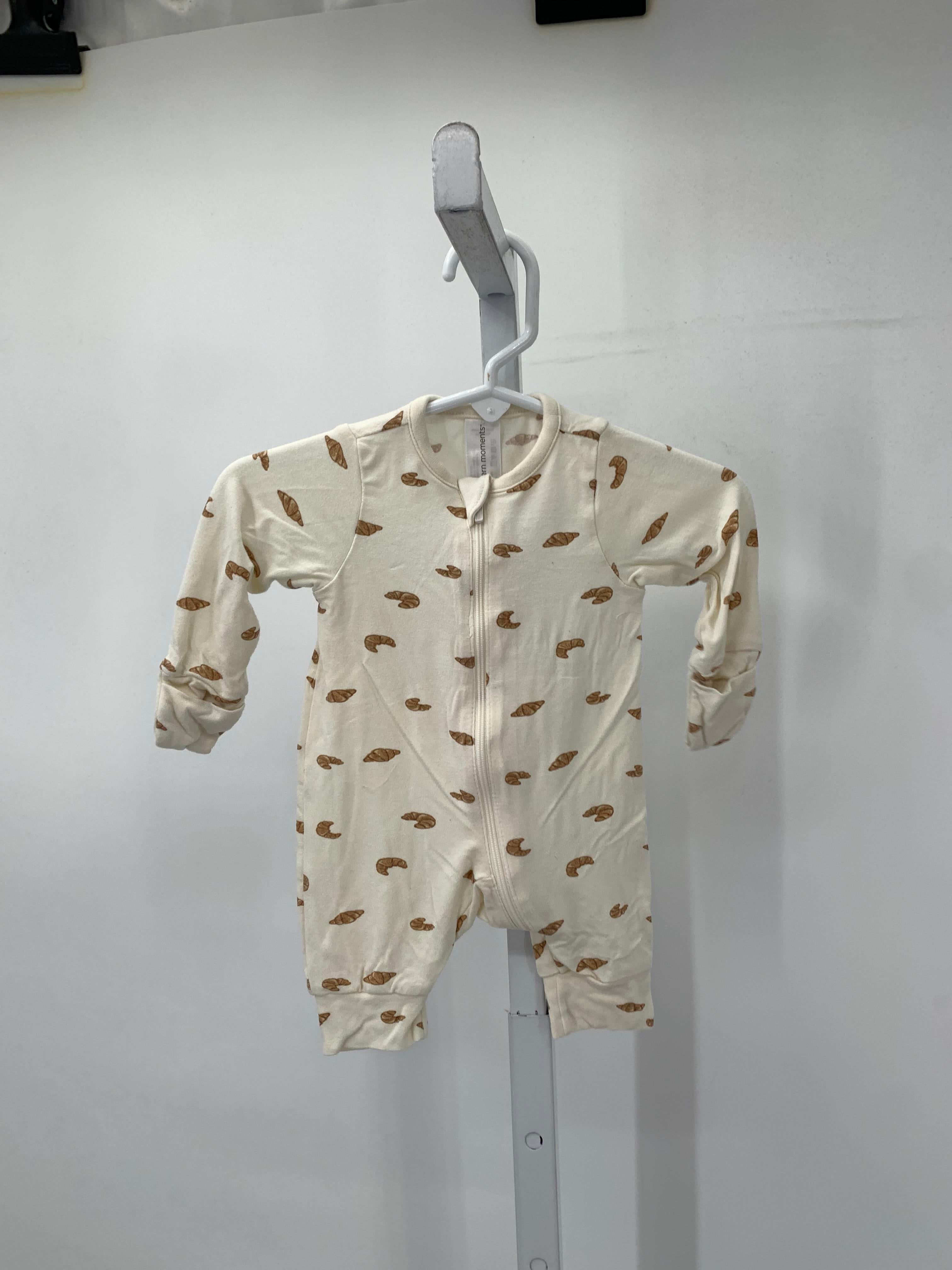 Modern Moments Size Newborn Girls Long Slv. Romper