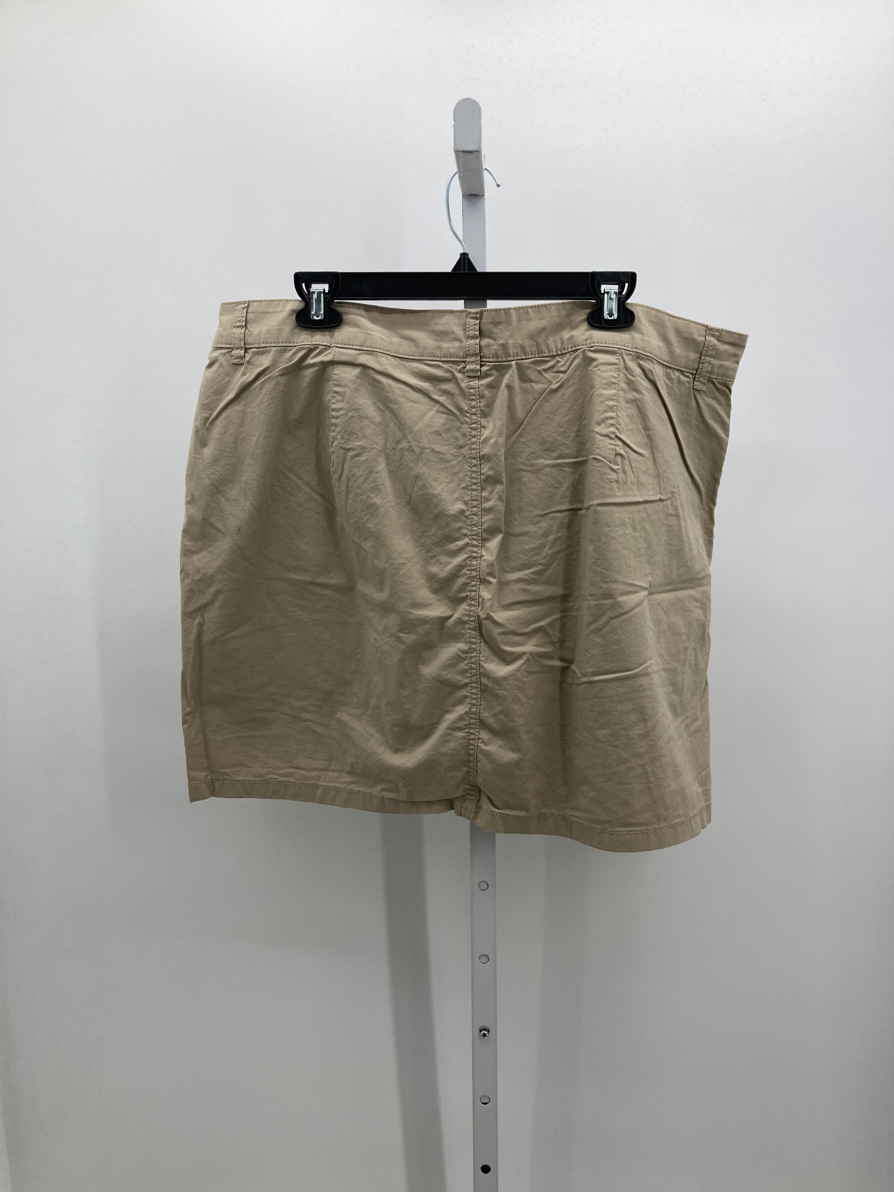 St. Johns Bay Size 18 W Womens Skirt