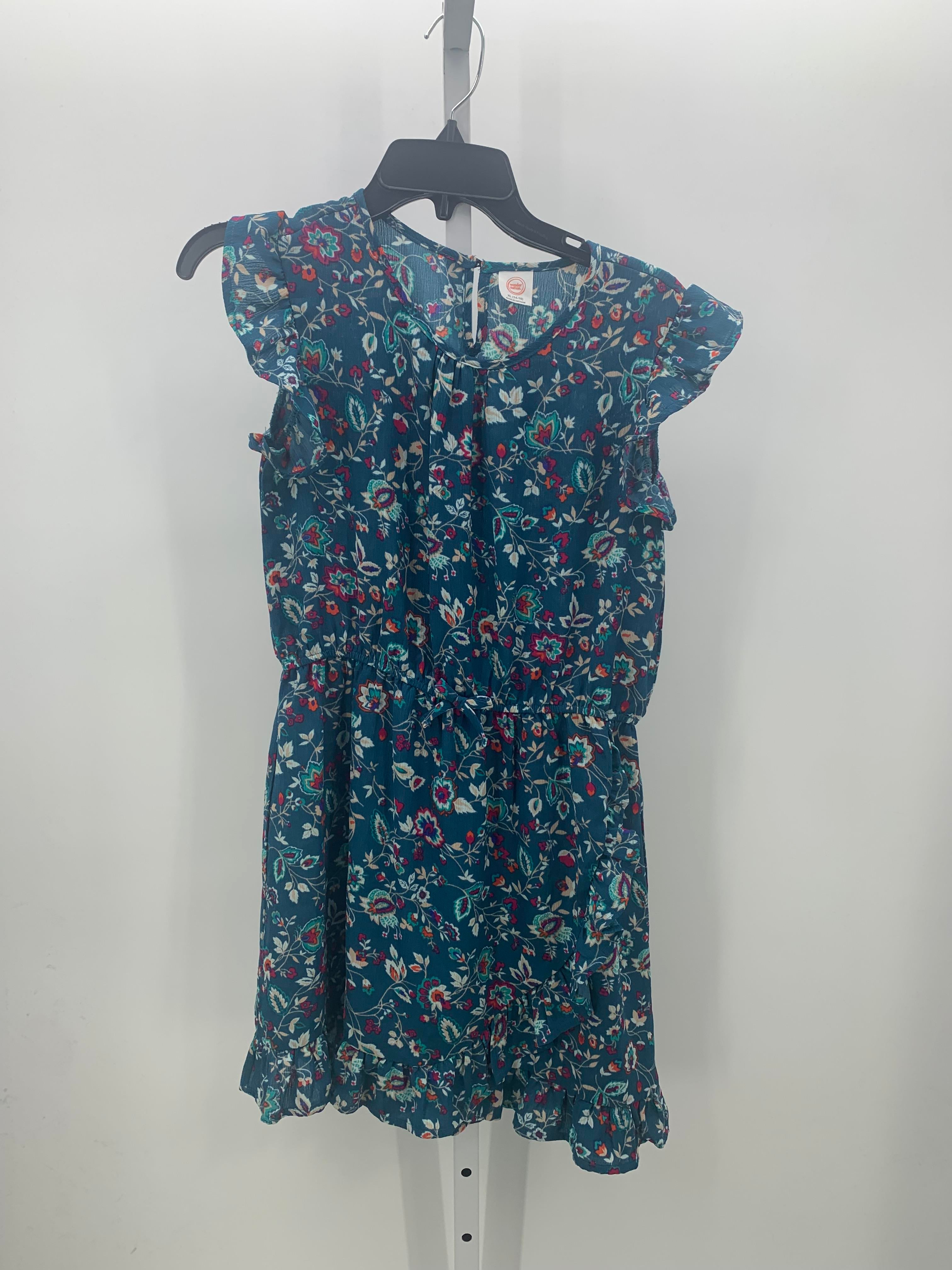 Wonder Nation Size 14-16 Girls Short Sleeve Dress