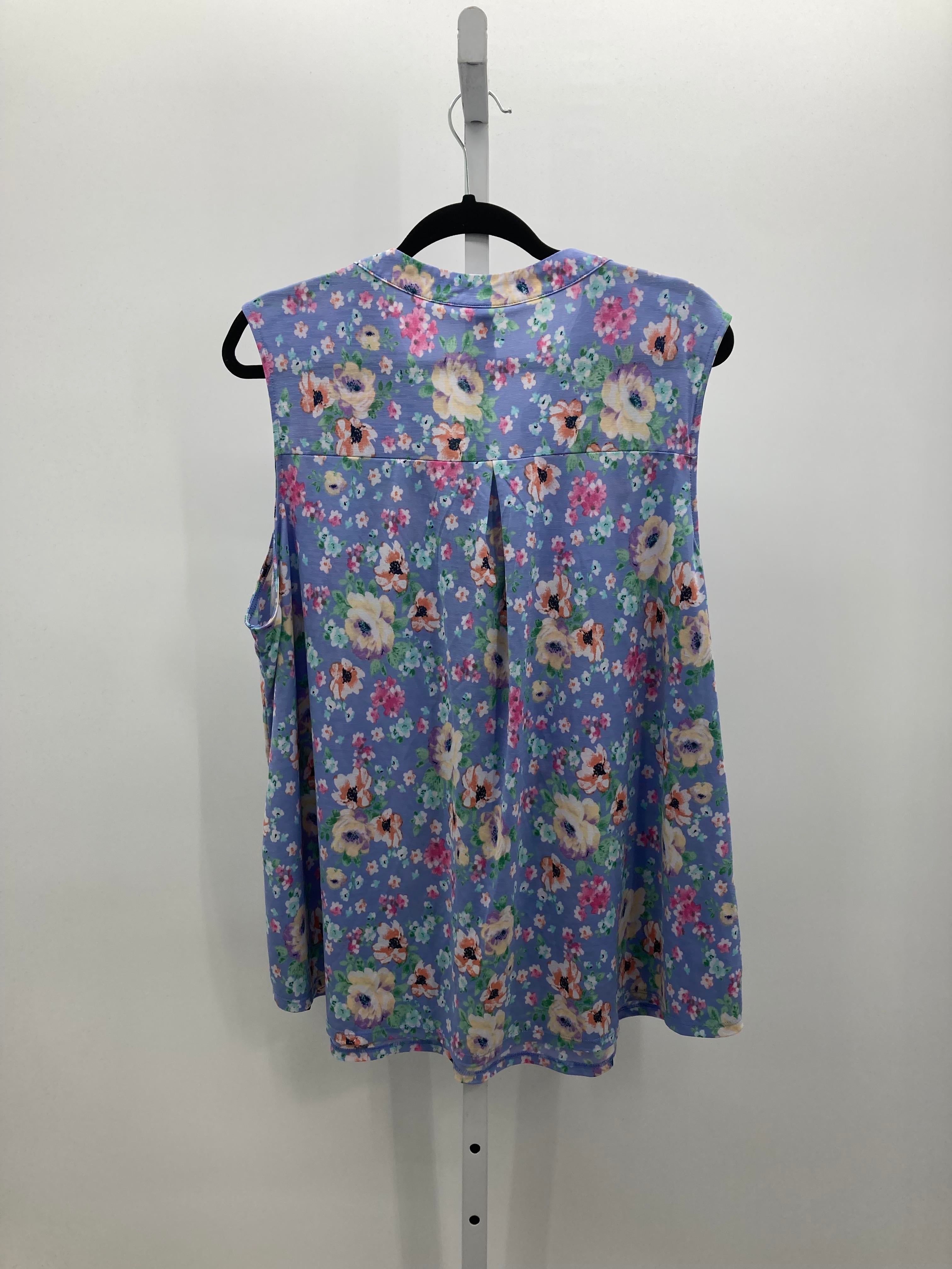 Size 3X Womens Sleeveless Shirt