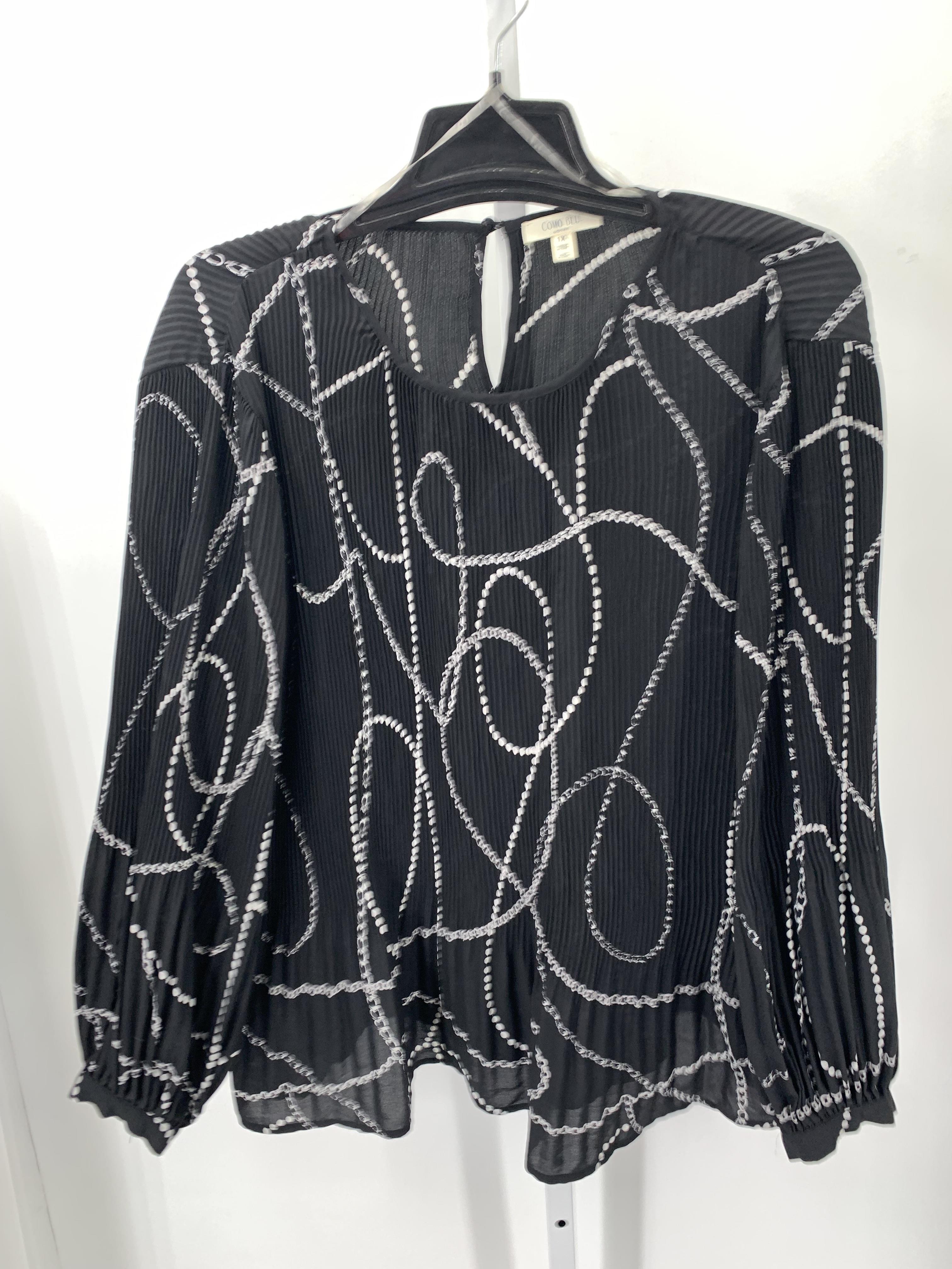 Size 1X Womens Long Sleeve Shirt
