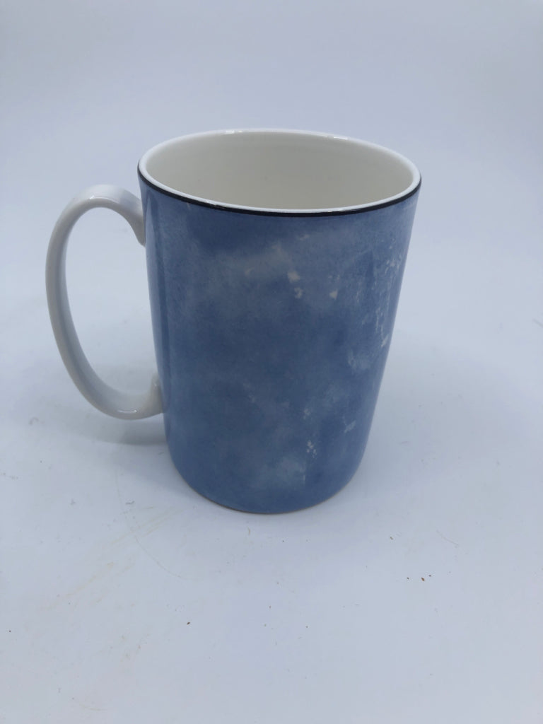 BLUE CHARM KATE SPADE LENOX MUG.