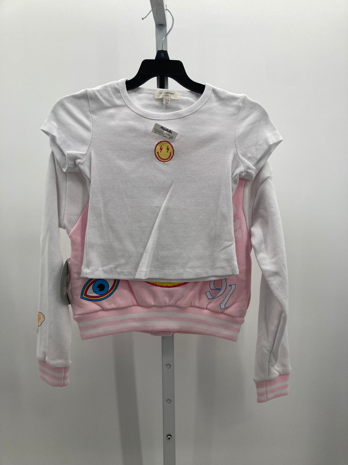 no comment Size 7/8 Girls 2 Pieces