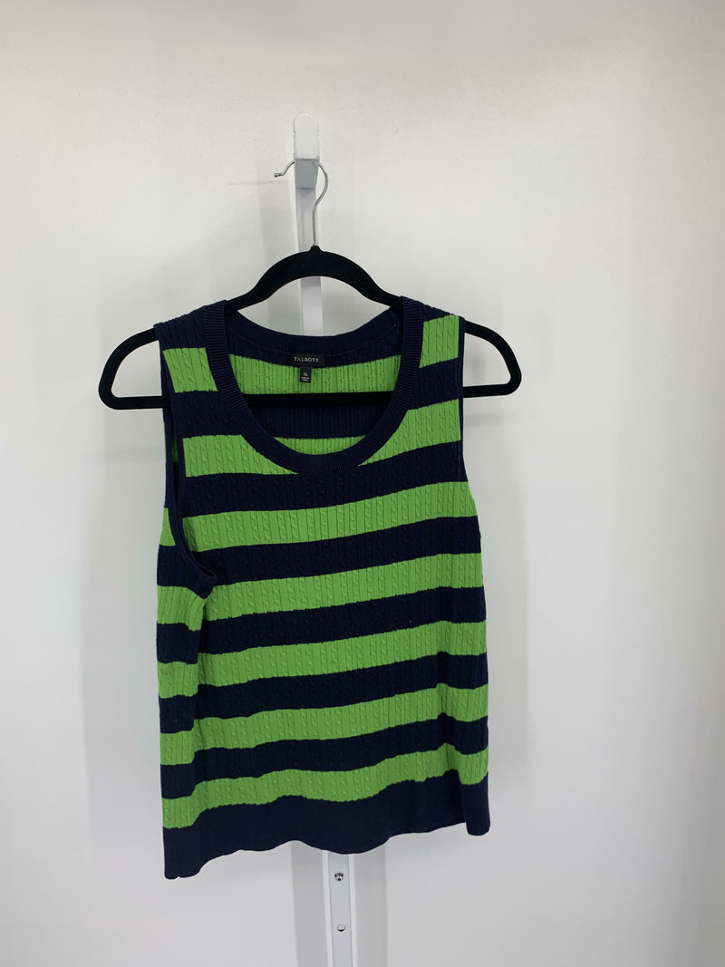 Talbots Size Extra Large Misses Sleeveless Sweater