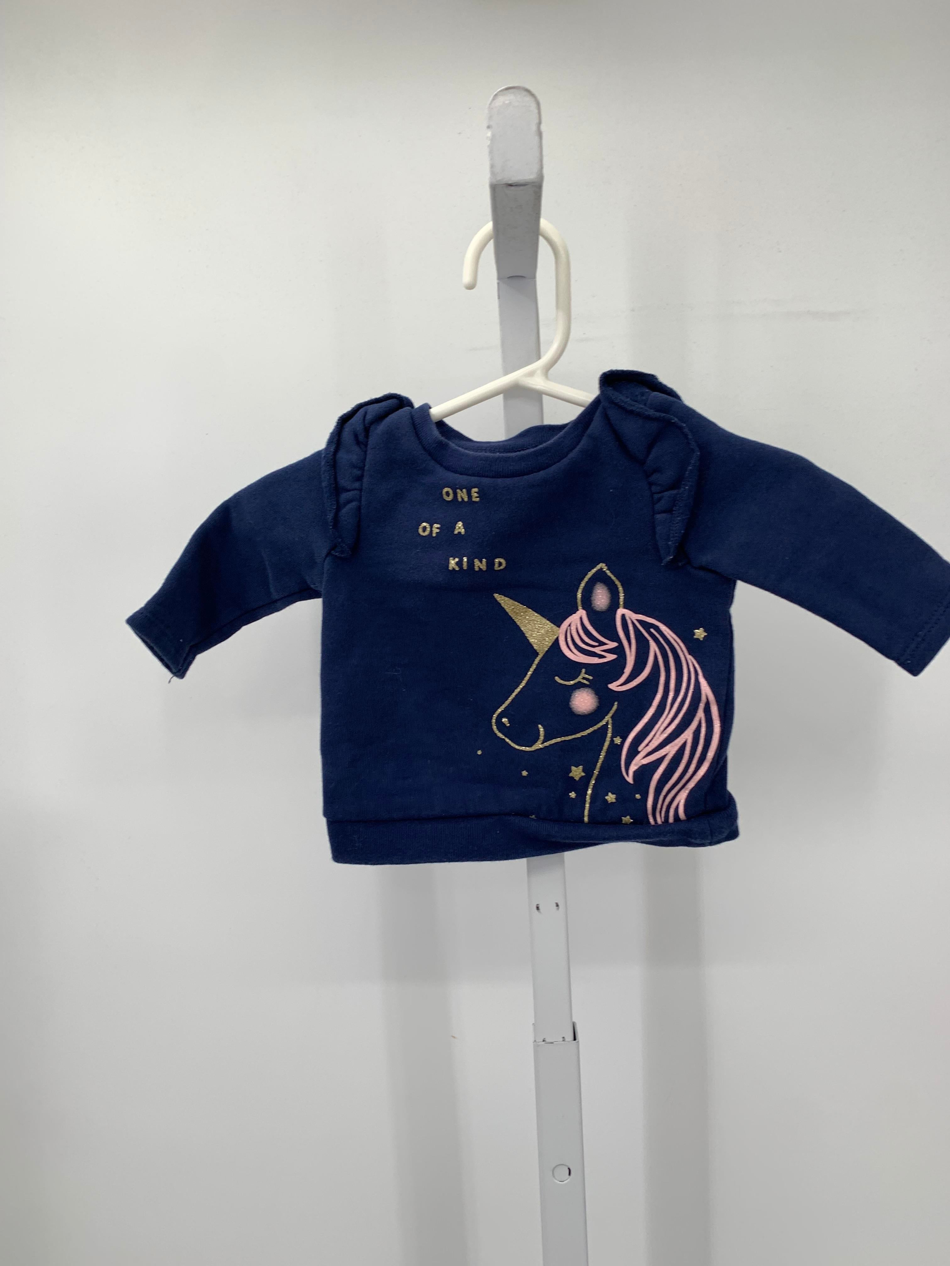 Carters Size 3 Months Girls Long Sleeve Shirt