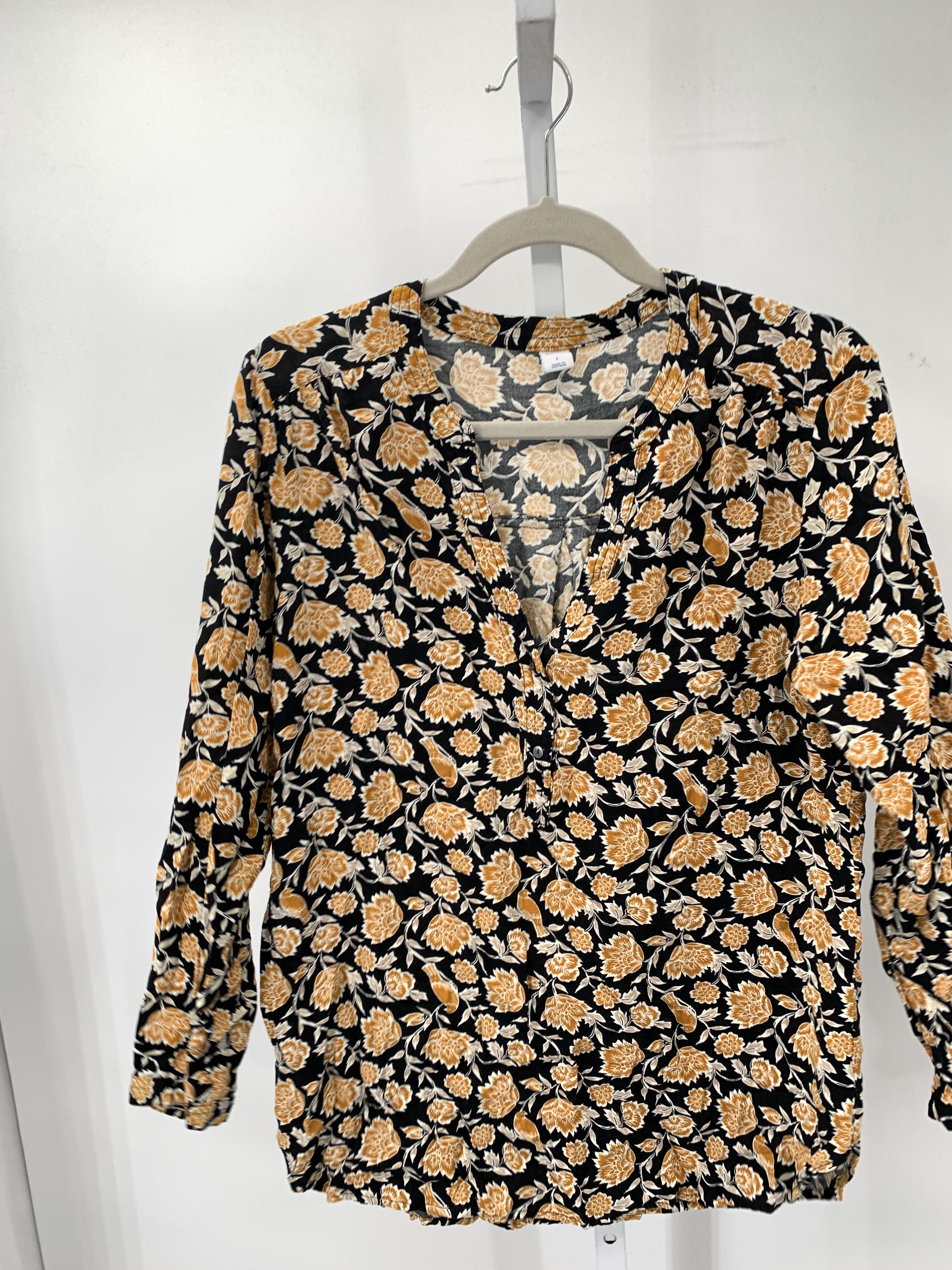 Old Navy Size Large Misses Long Sleeve Shirt