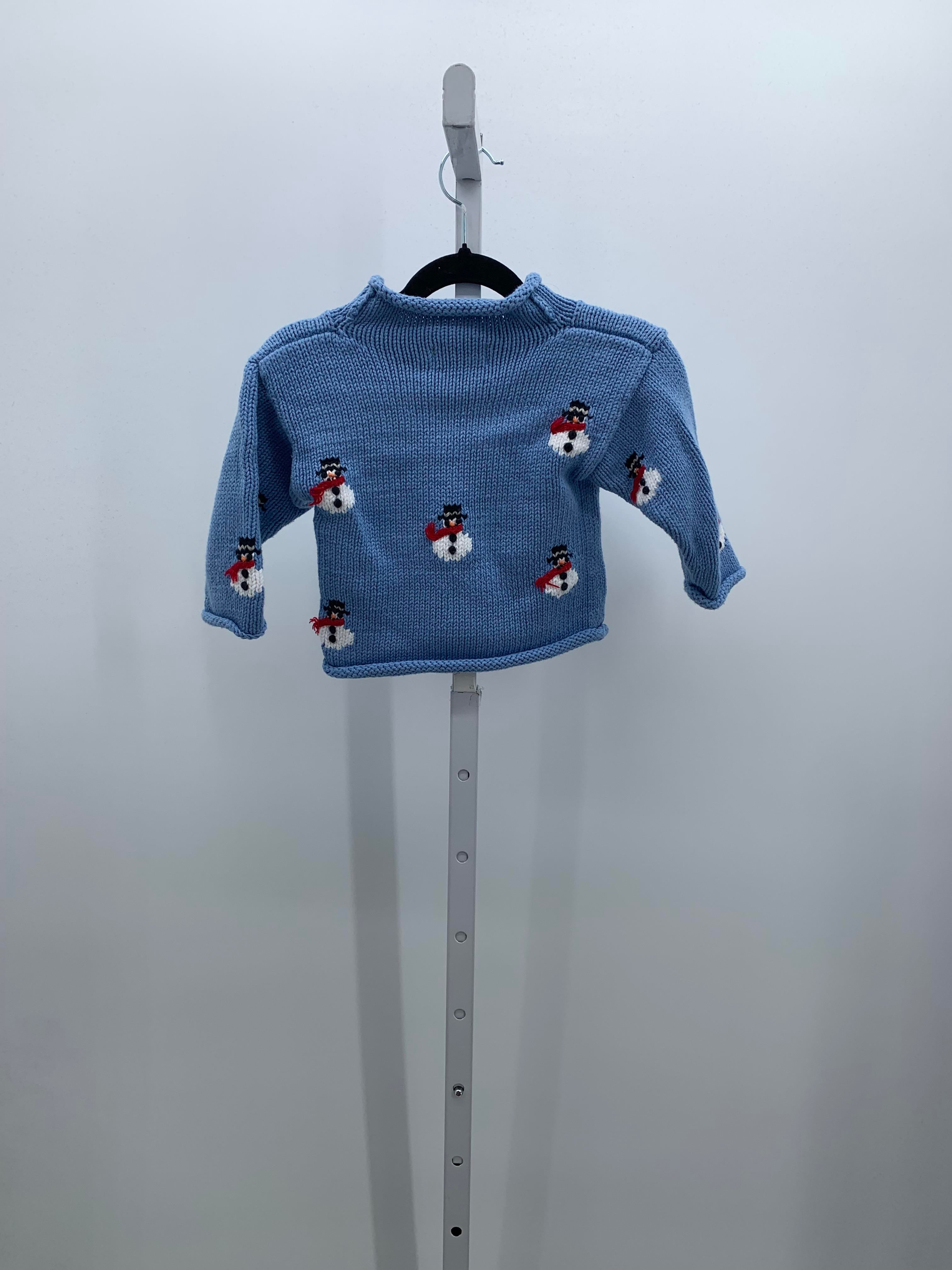 LONG SLV SWEATER SNOW MEN.
