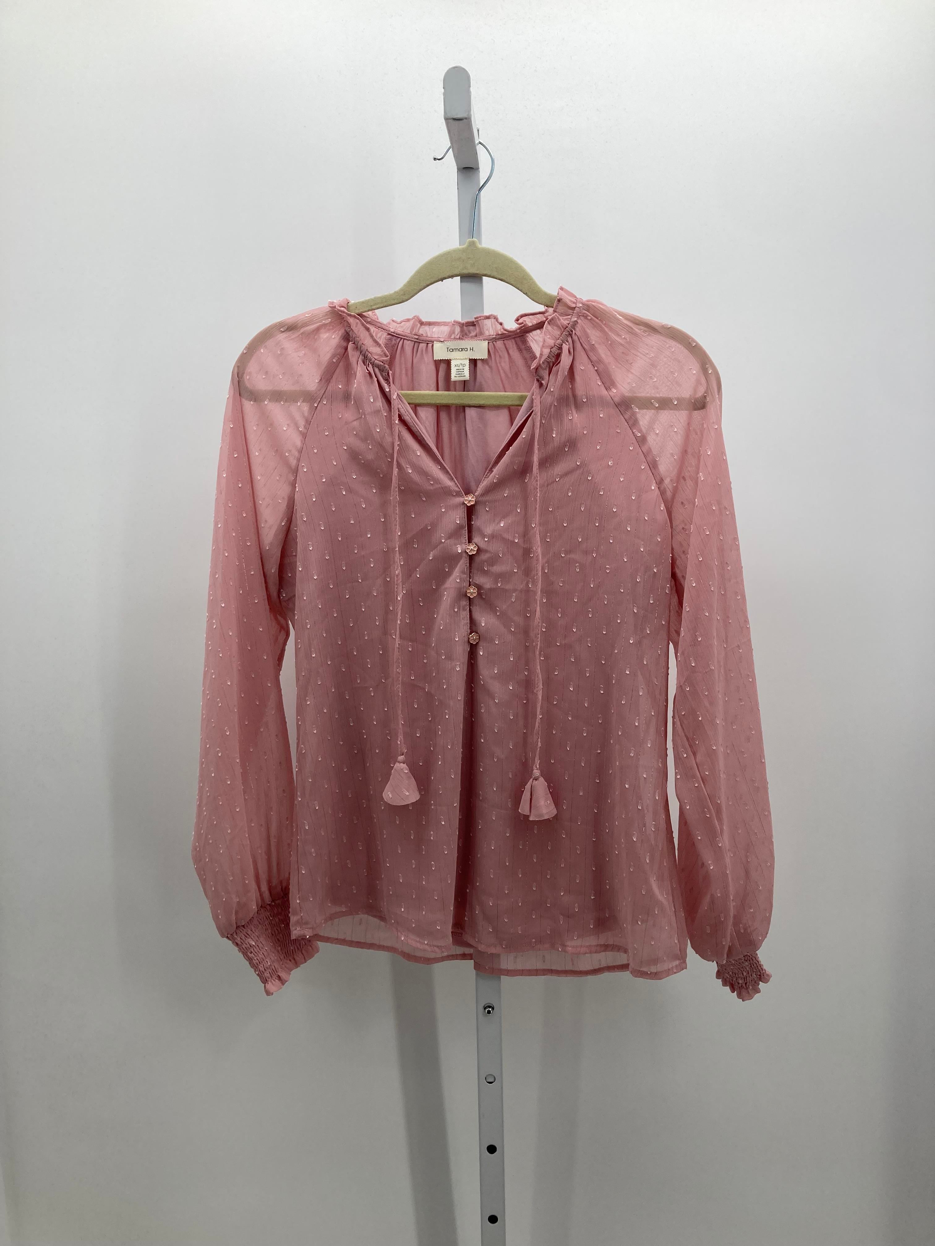 Size X Small Misses Long Sleeve Shirt