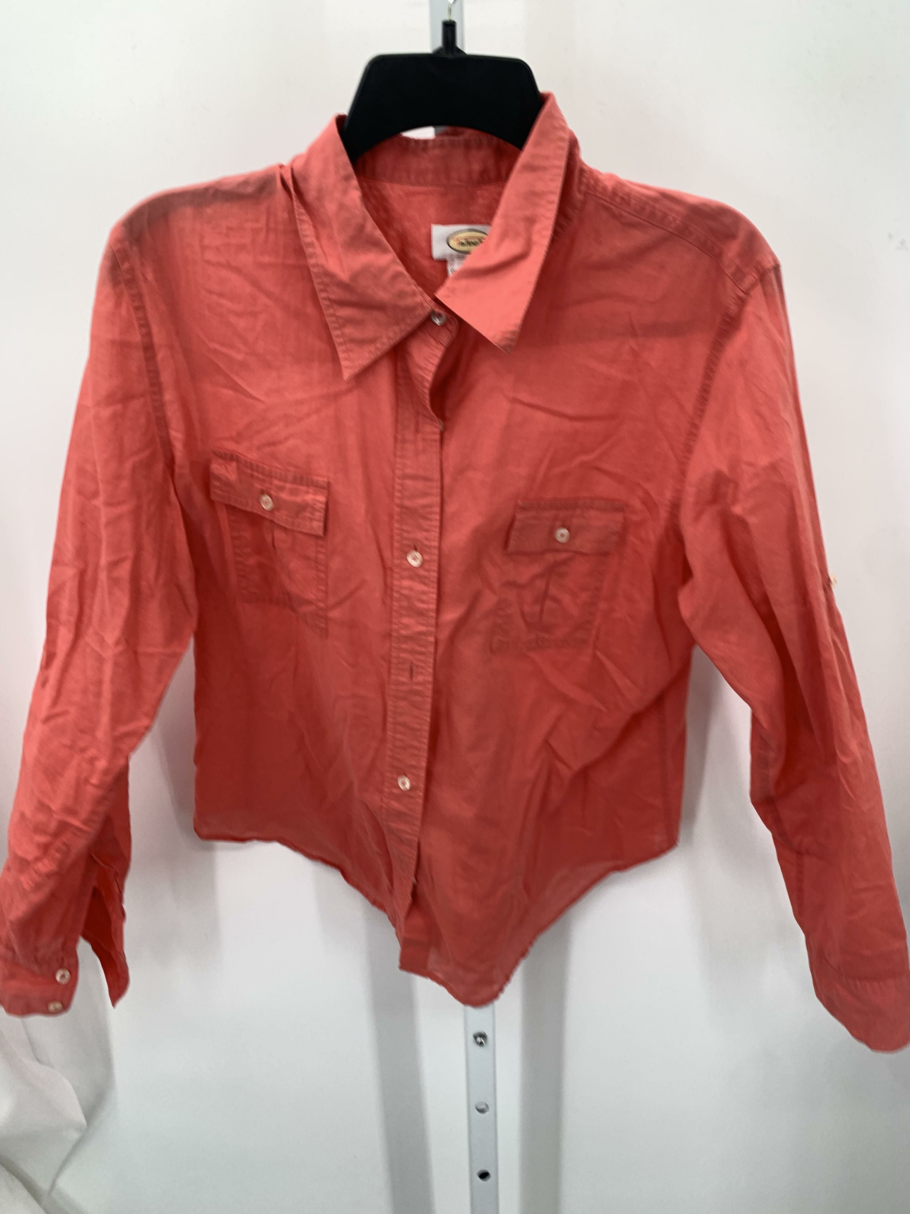 Talbots Size Large Misses 3/4 Sleeve Shirt
