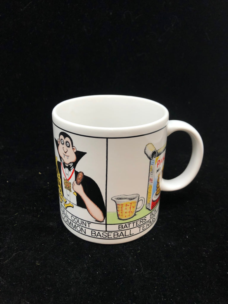 COMMON BASEBALL TERMS MUG