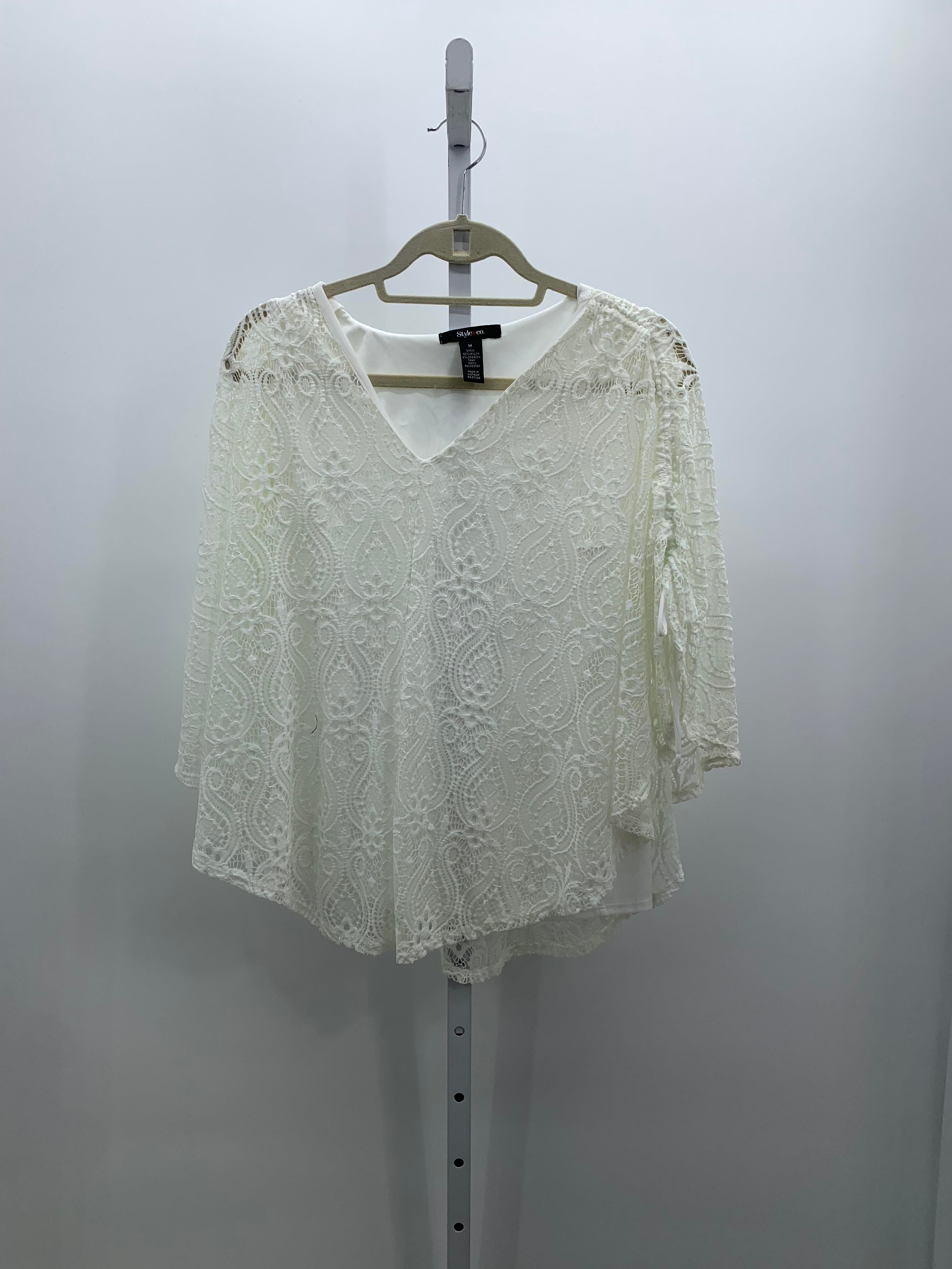 Style & Co. Size Medium Misses Sleeveless Shirt