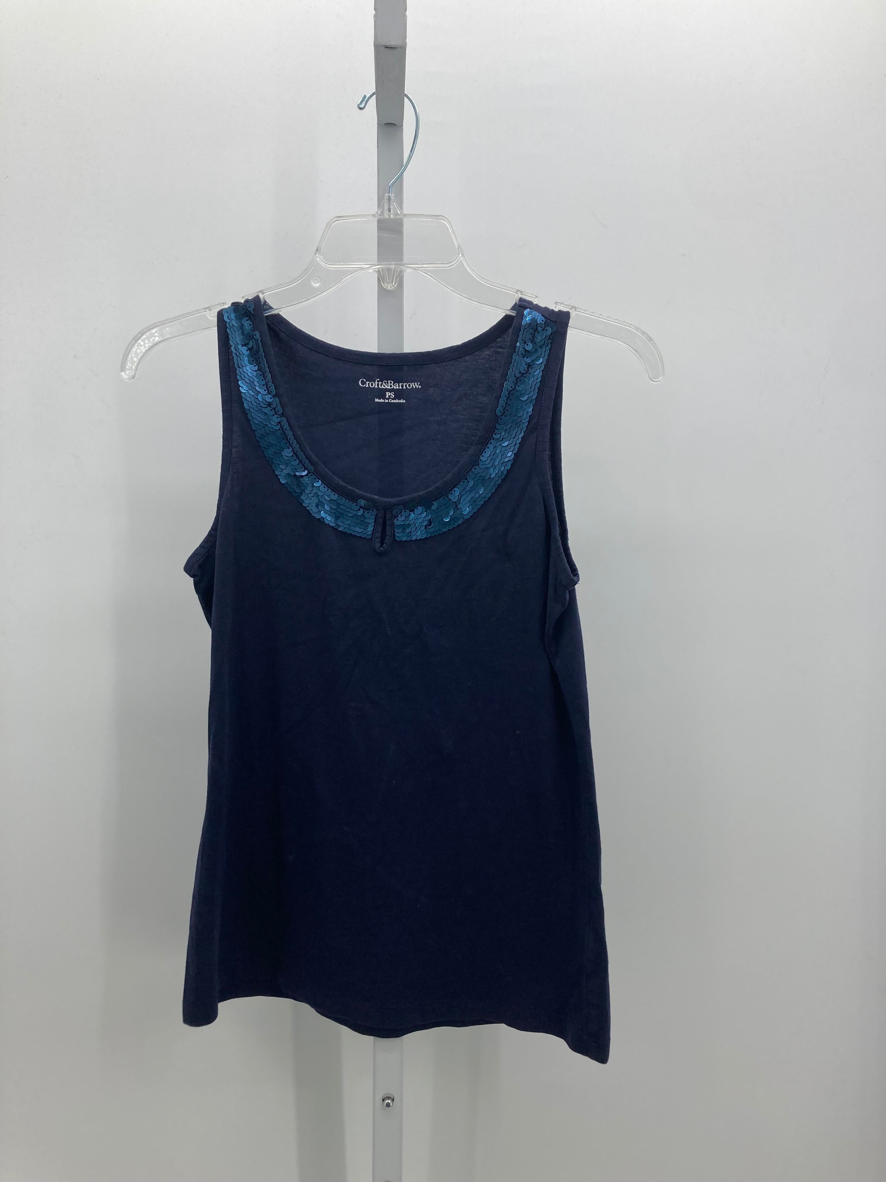 Croft & Barrow Size Small Petite Petite Sleeveless Shirt