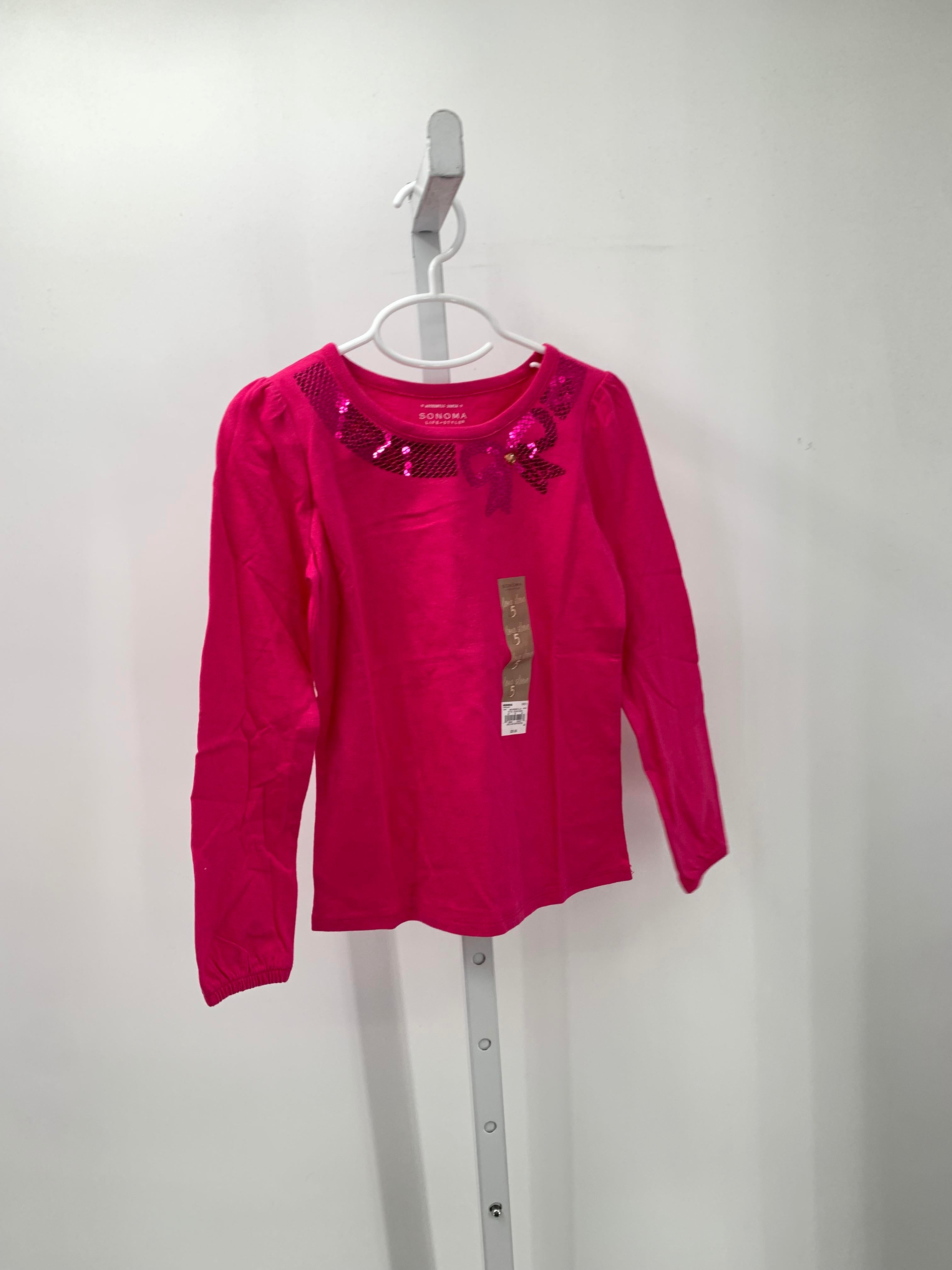 Sonoma Size 5 Girls Long Sleeve Shirt