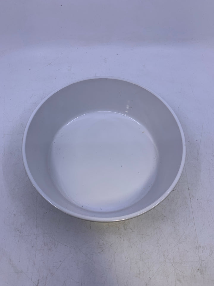 GOLD PAW PRINT BOWL.