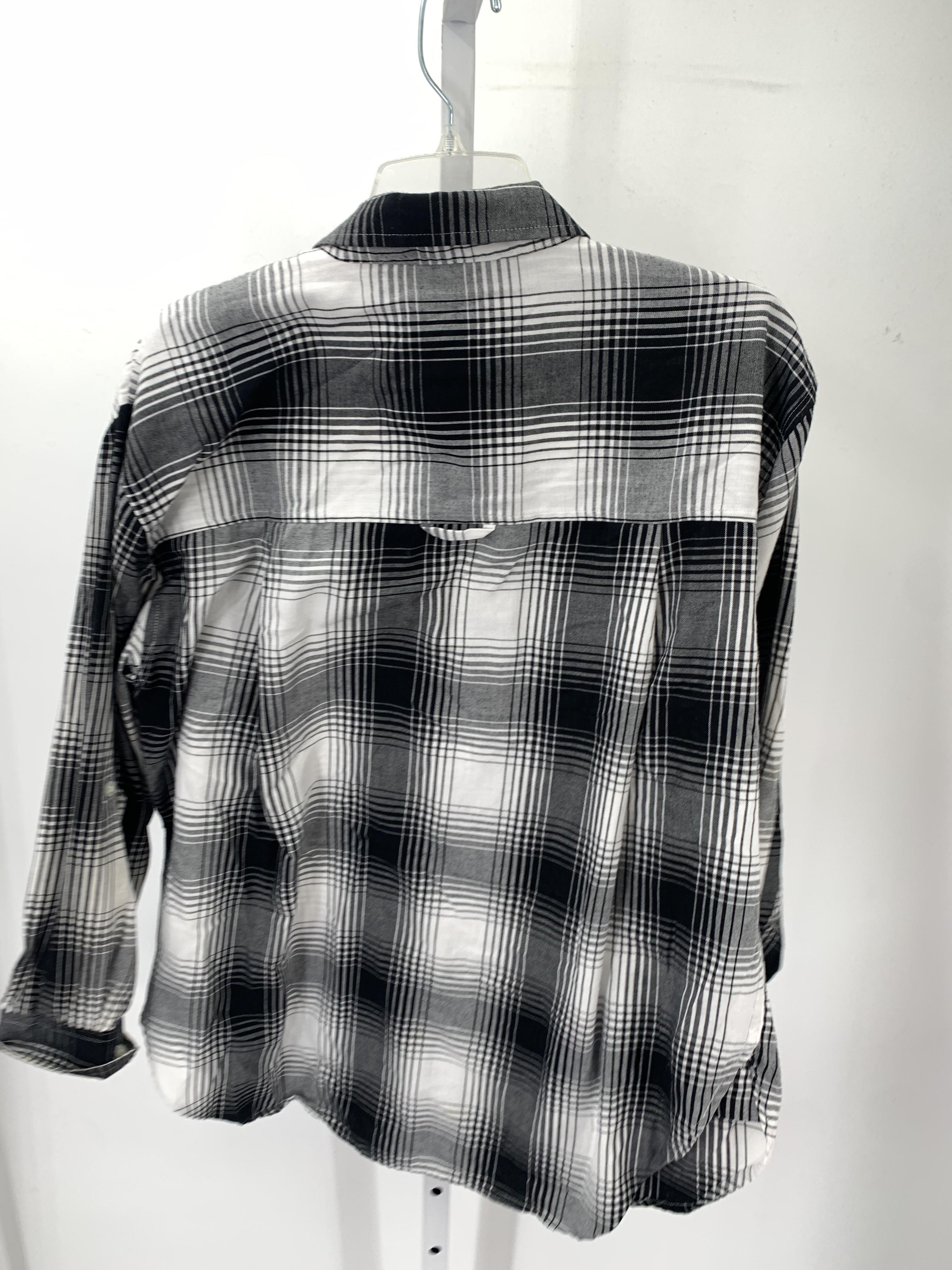 Gloria Vanderbilt Size Large Misses Long Sleeve Shirt
