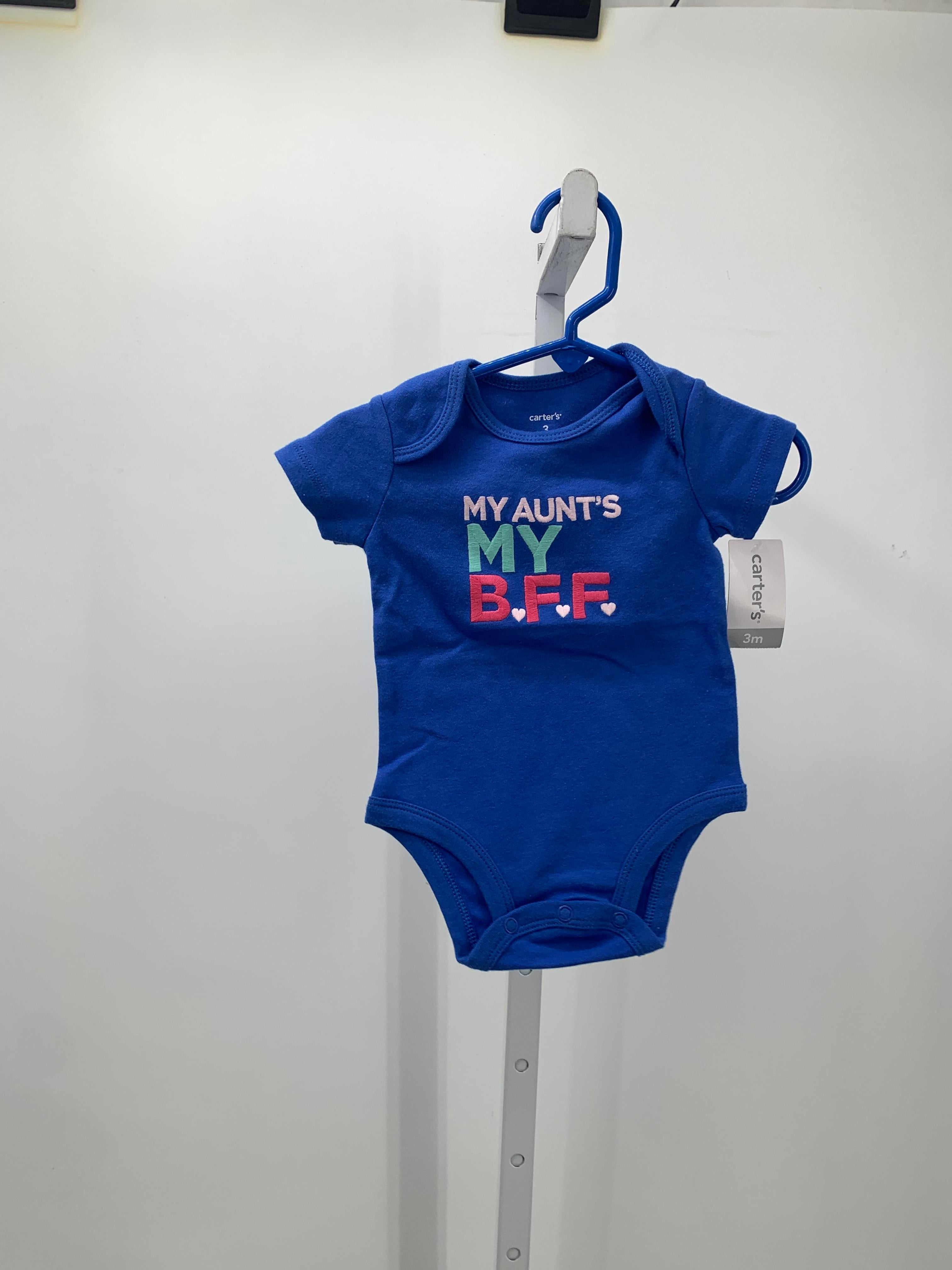 Carters Size 3 Months Girls Short Sleeve Shirt