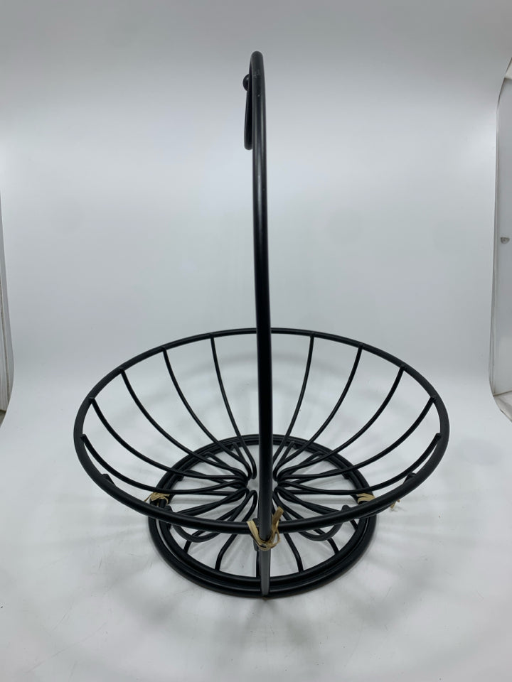 METAL BANANA HOOK/FRUIT BASKET.