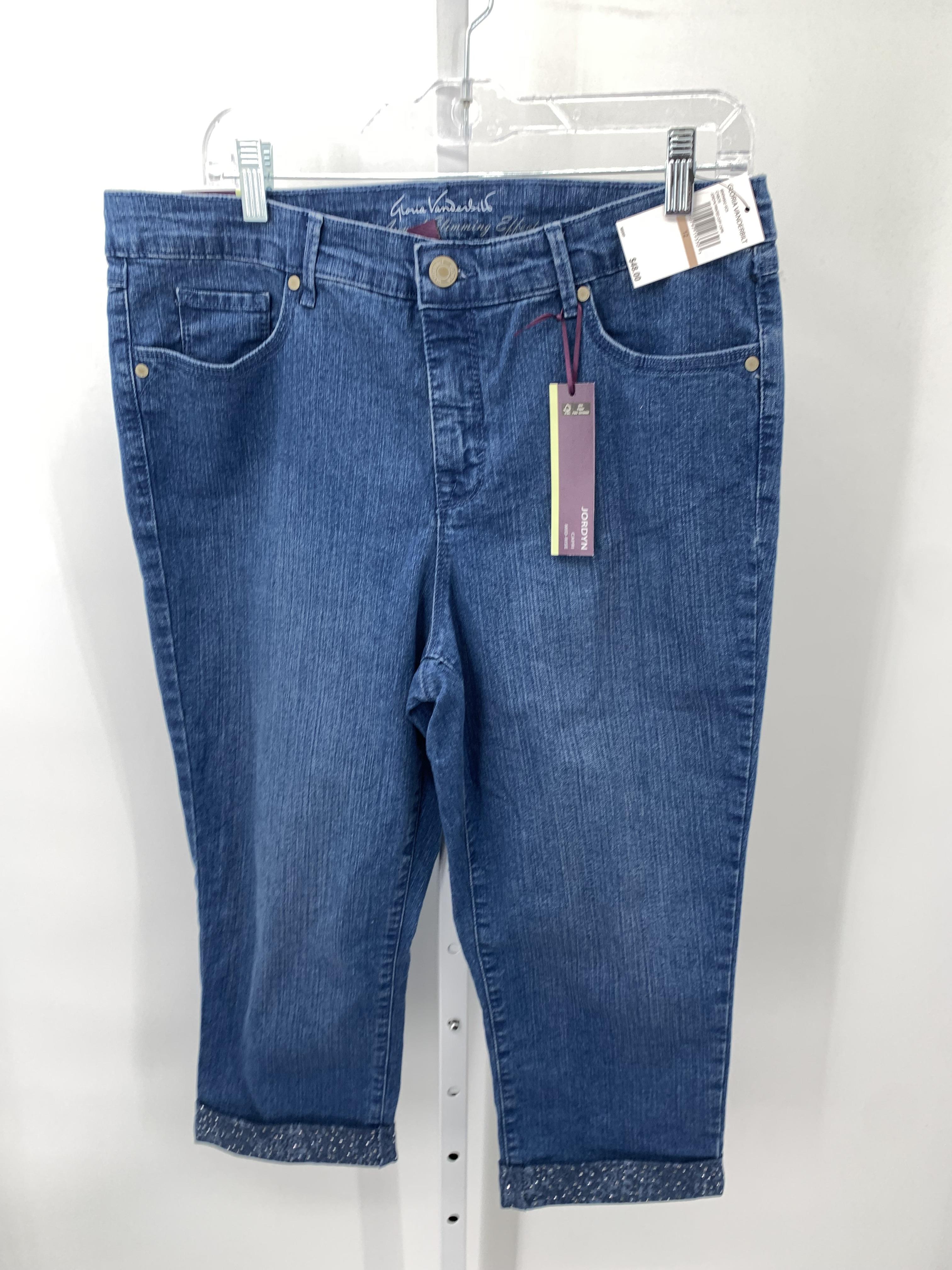 Gloria Vanderbilt Size 12 Misses Capri Pants