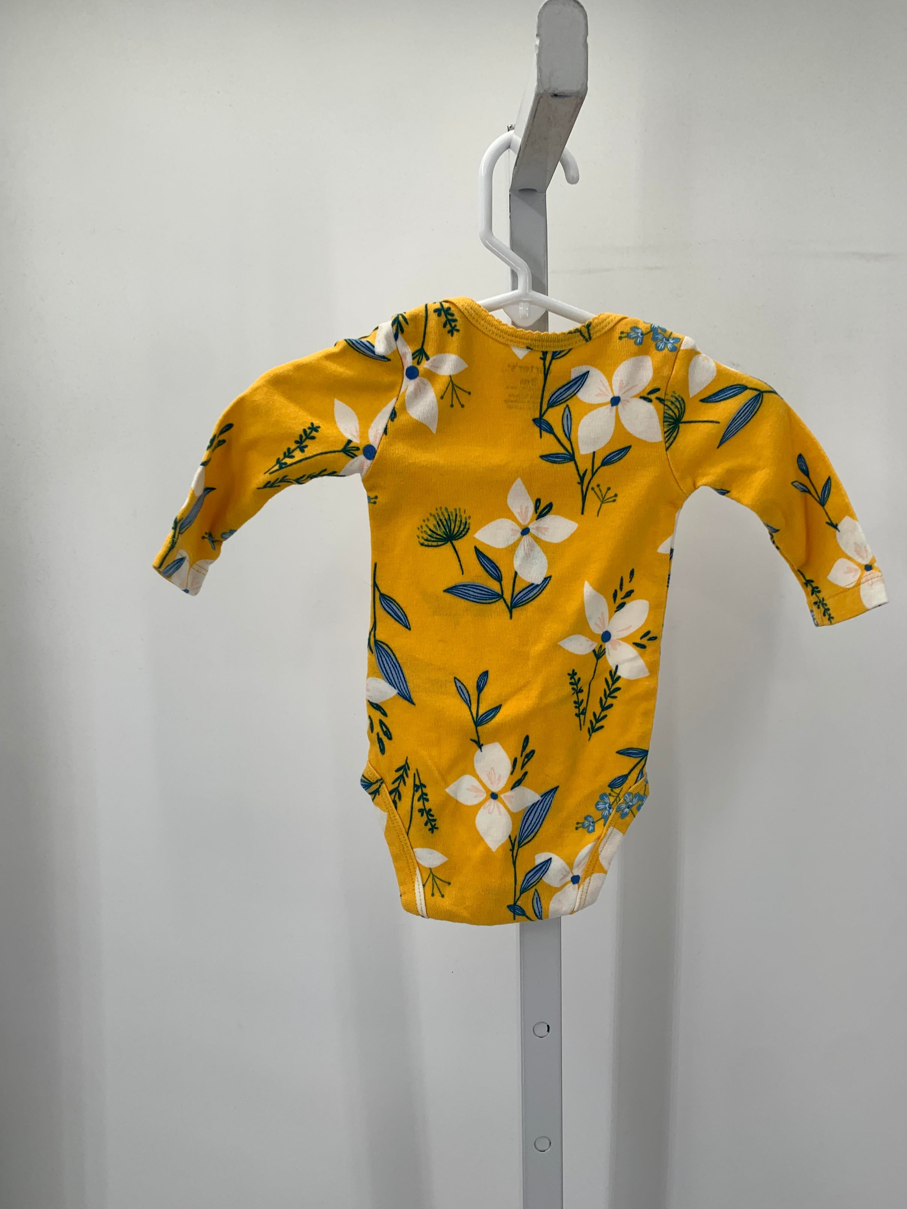 Carters Size 3 Months Girls Long Sleeve Shirt