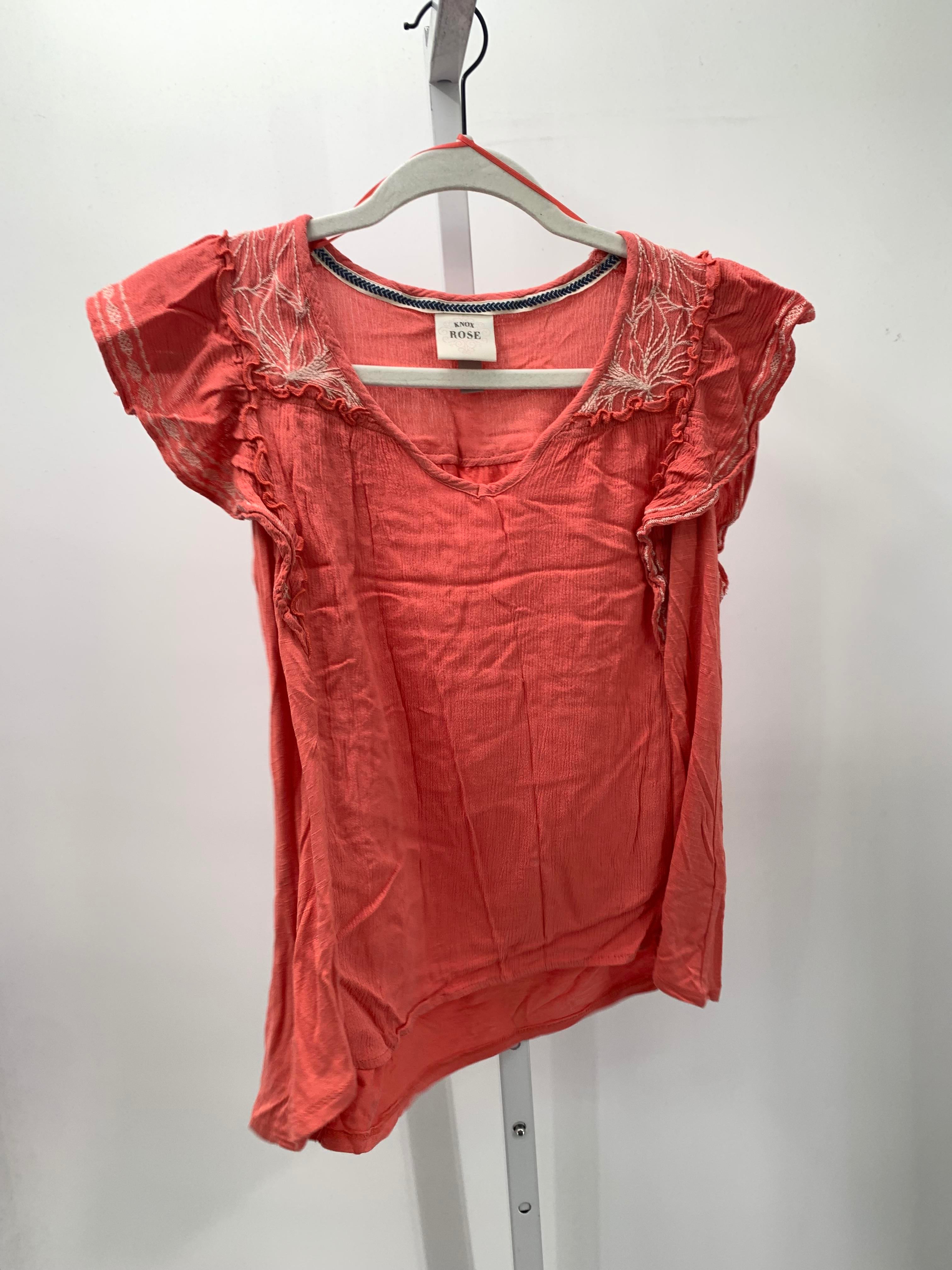 Knox Rose Size X Small Misses Short Sleeve Shirt