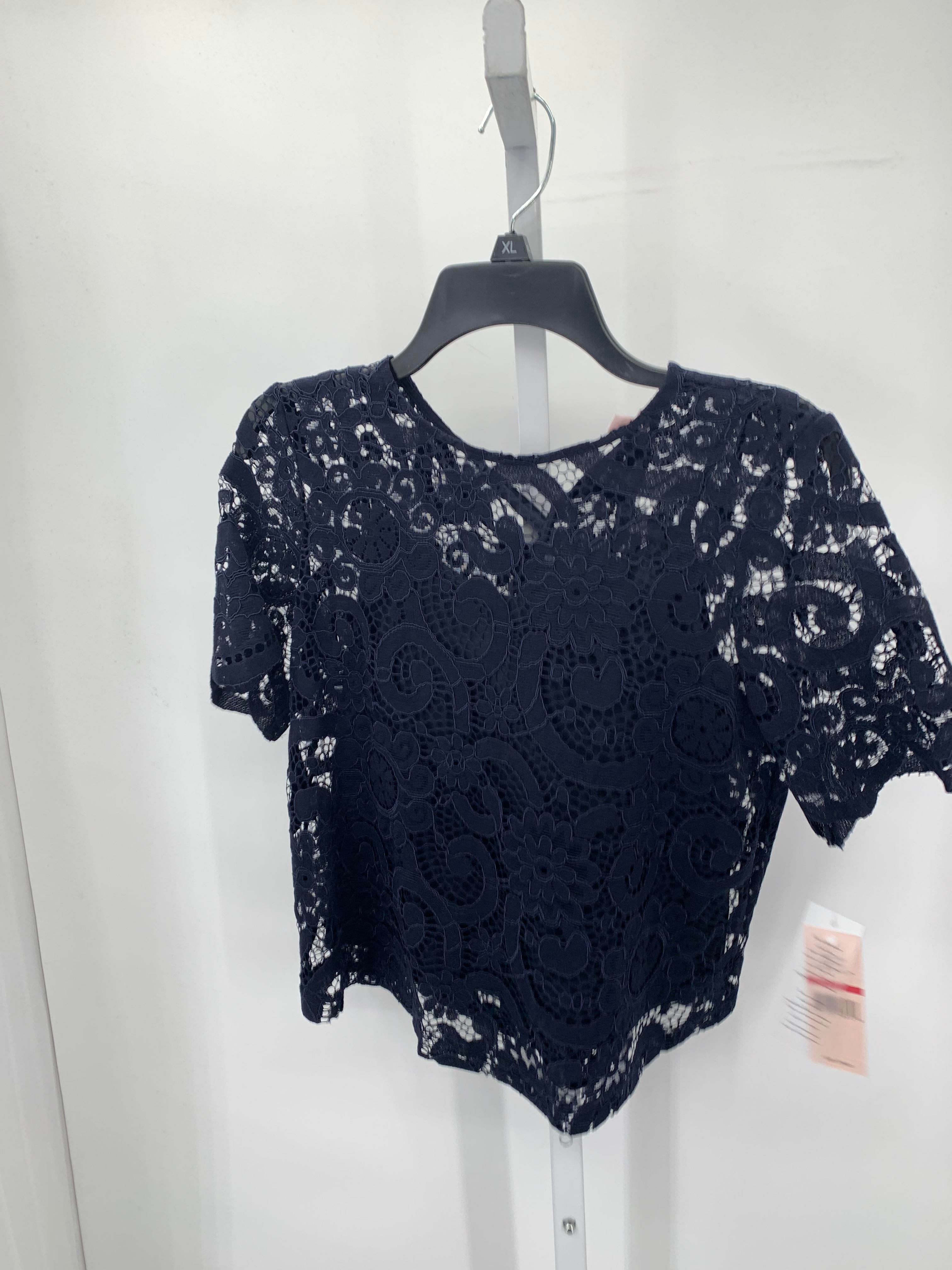 Nannette Size X Small Misses Short Sleeve Shirt